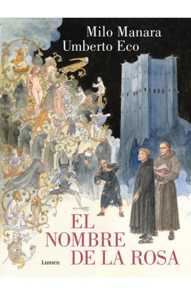 Libro Umberto Eco / Milo Manara - El nombre de la rosa. La novela gráfica