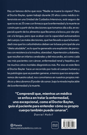 Libro Doctor Bayter - El poder de sanar