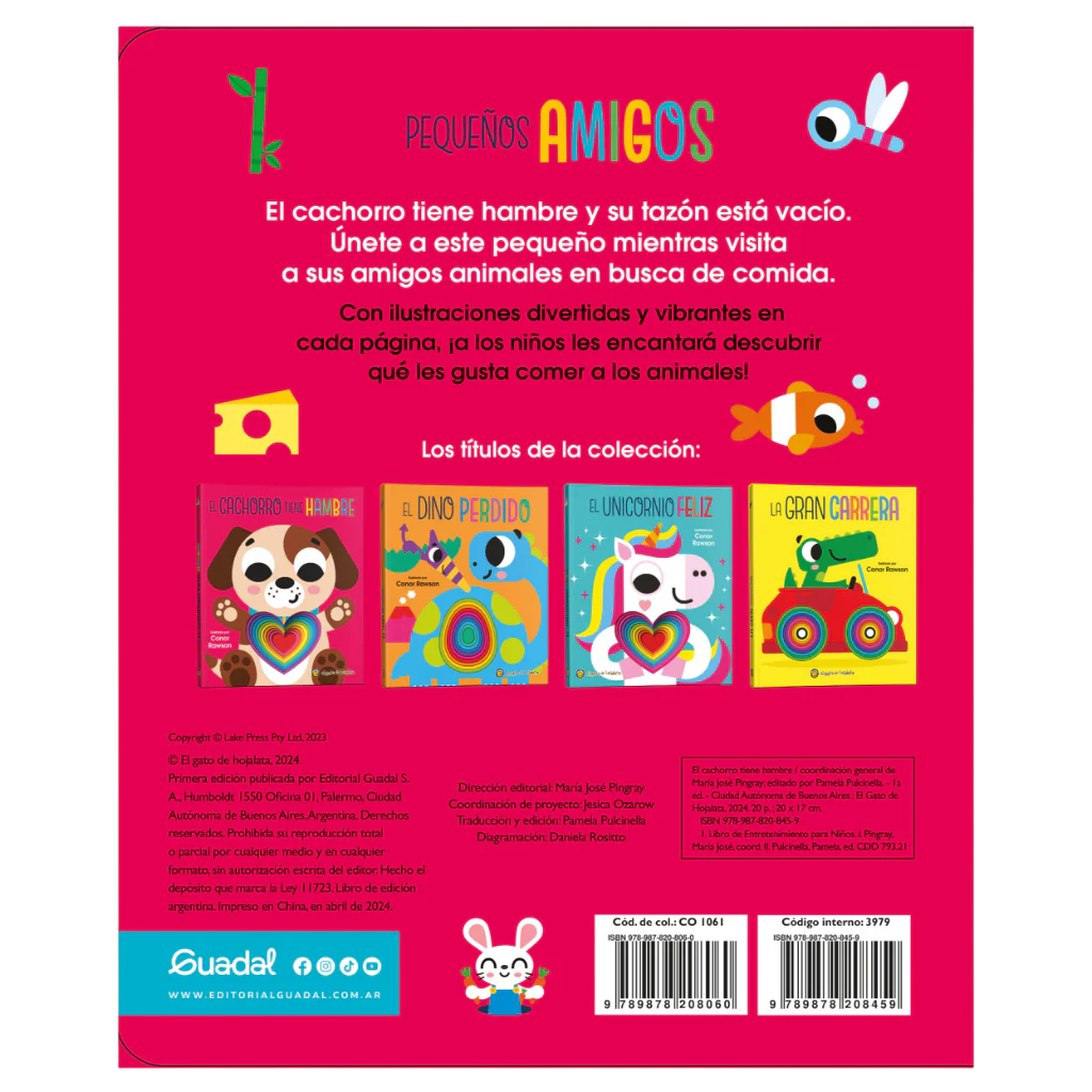 Libro El Cachorro Tiene Hambre