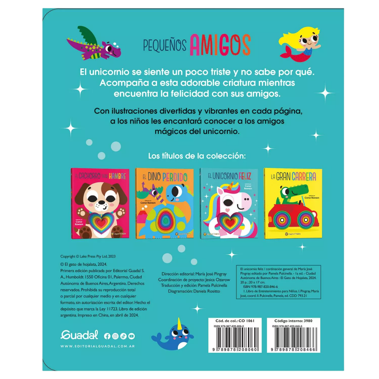 Libro El Unicornio Feliz