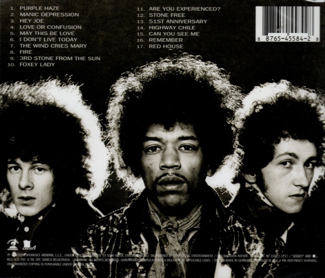 CD The Jimi Hendrix Experience – Are You Experienced