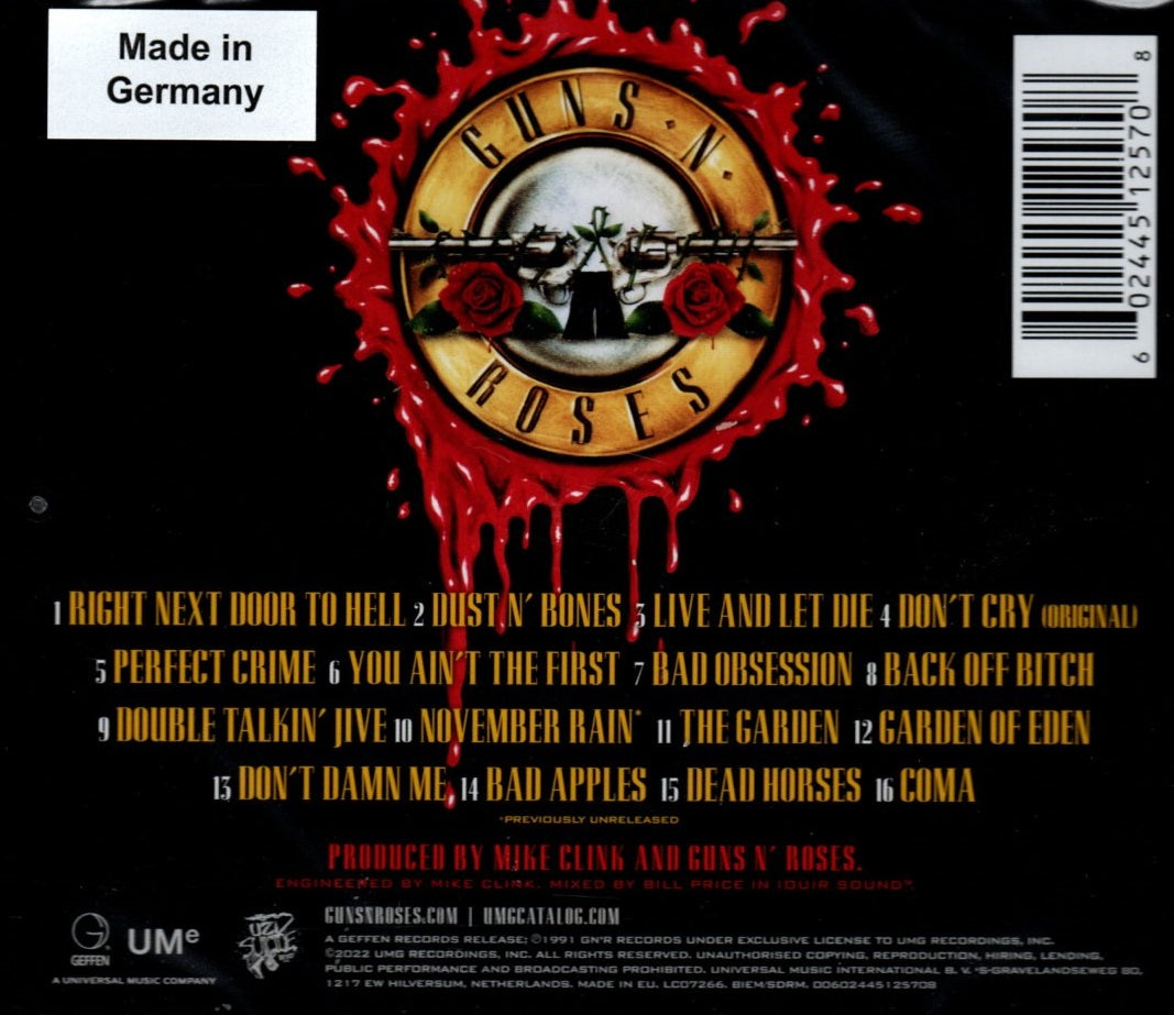 CD Guns N' Roses – Use Your Illusion I