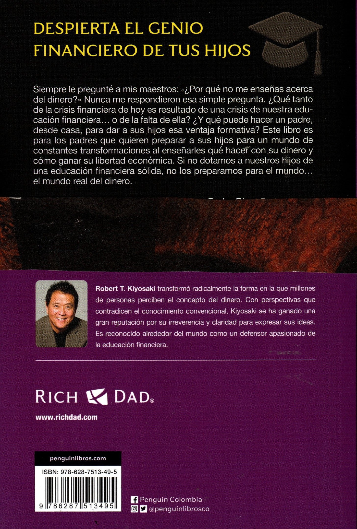 Libro Robert T. Kiyosaki - Despierta El Genio Financiero De Tus Hijos