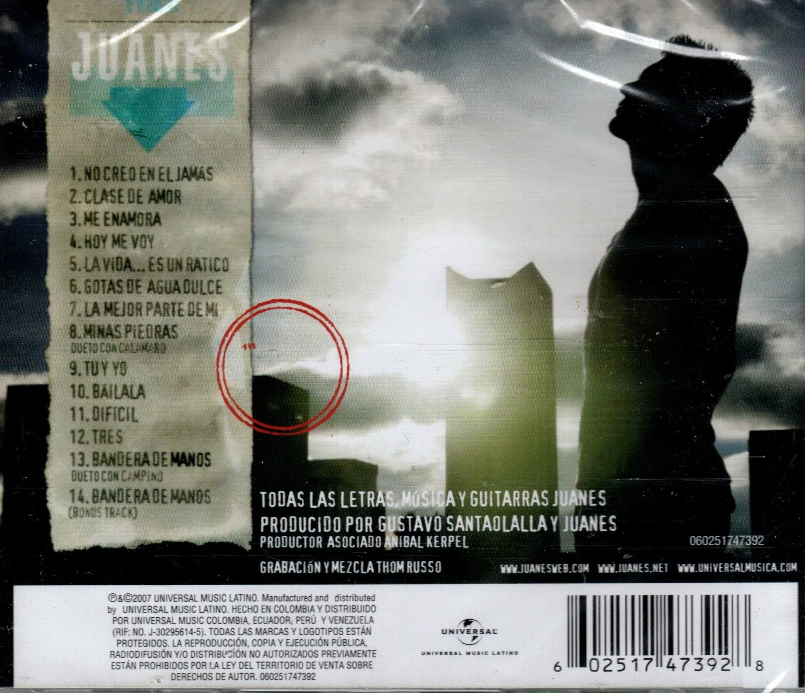 CD Juanes – La Vida... Es Un Ratico