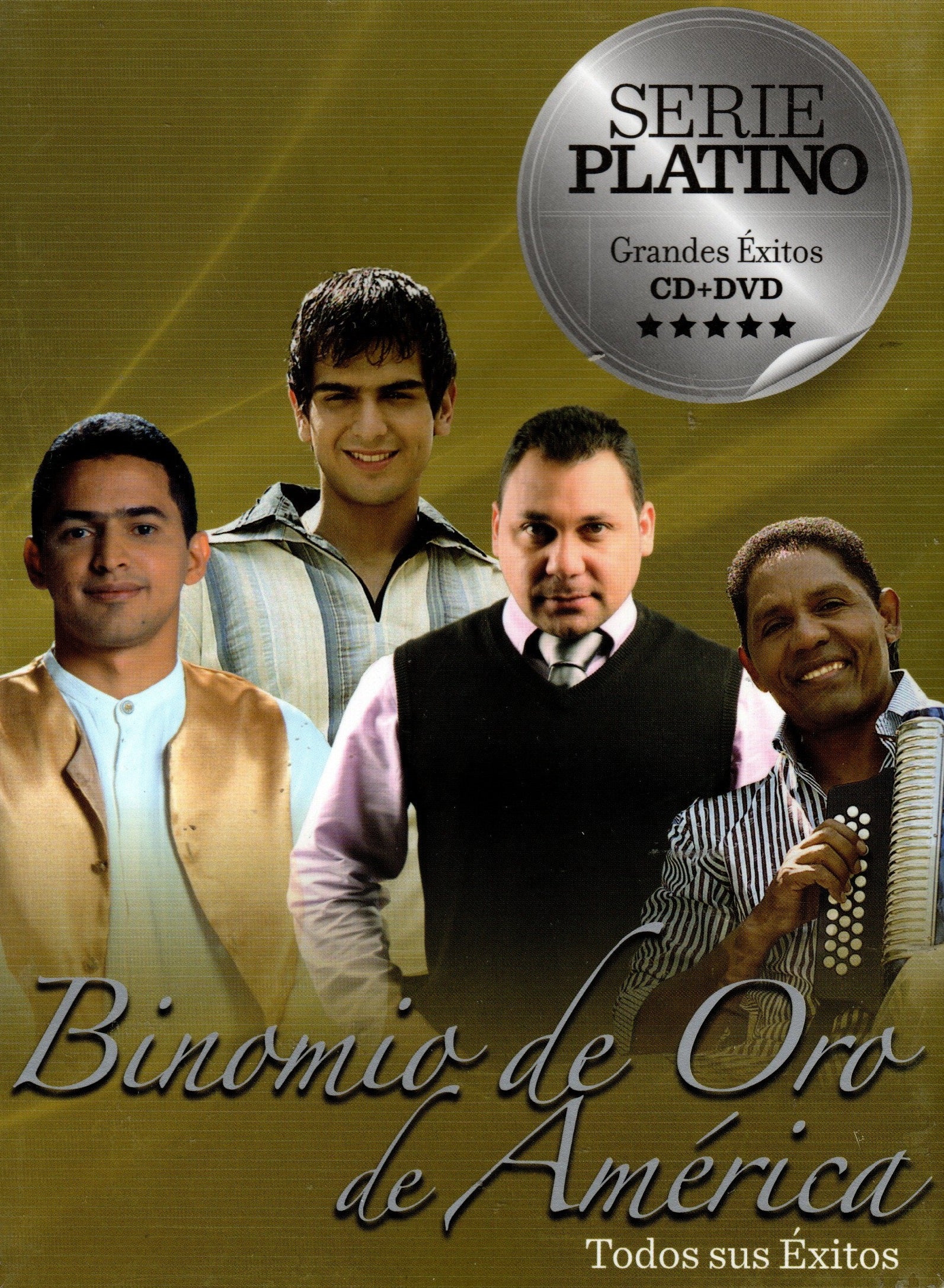 CD+DVD Binomio De Oro De América - Serie Platino