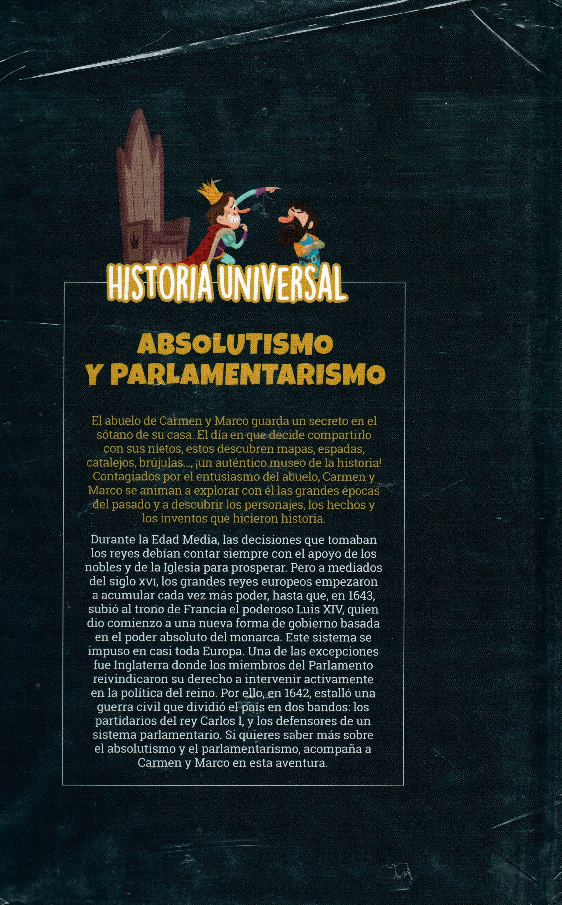 Libro Historia Universal - Absolutismo Y Parlamentarismo (Libro 33)