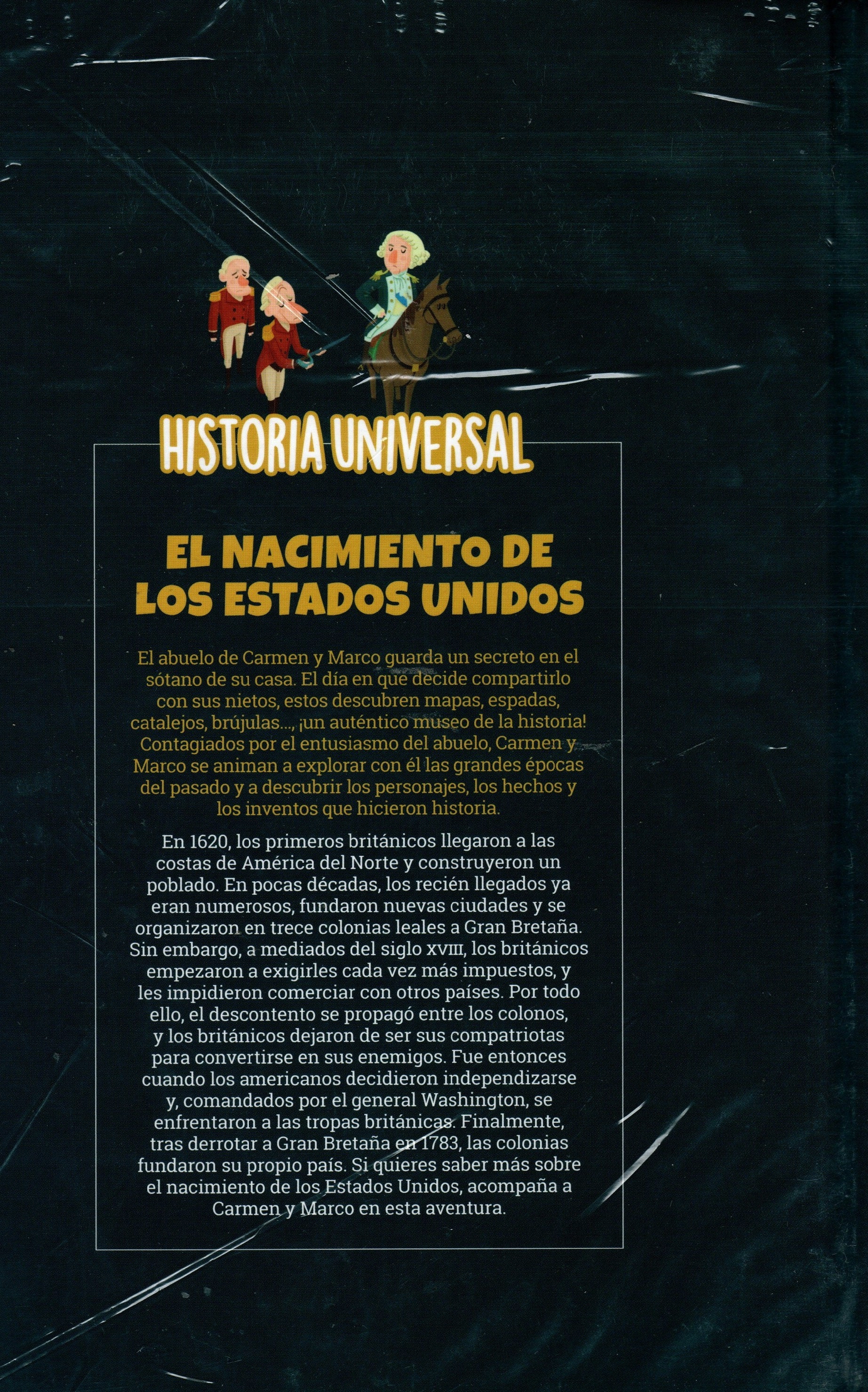 Libro Historia Universal - El Nacimiento De Estados Unidos (Libro 34)
