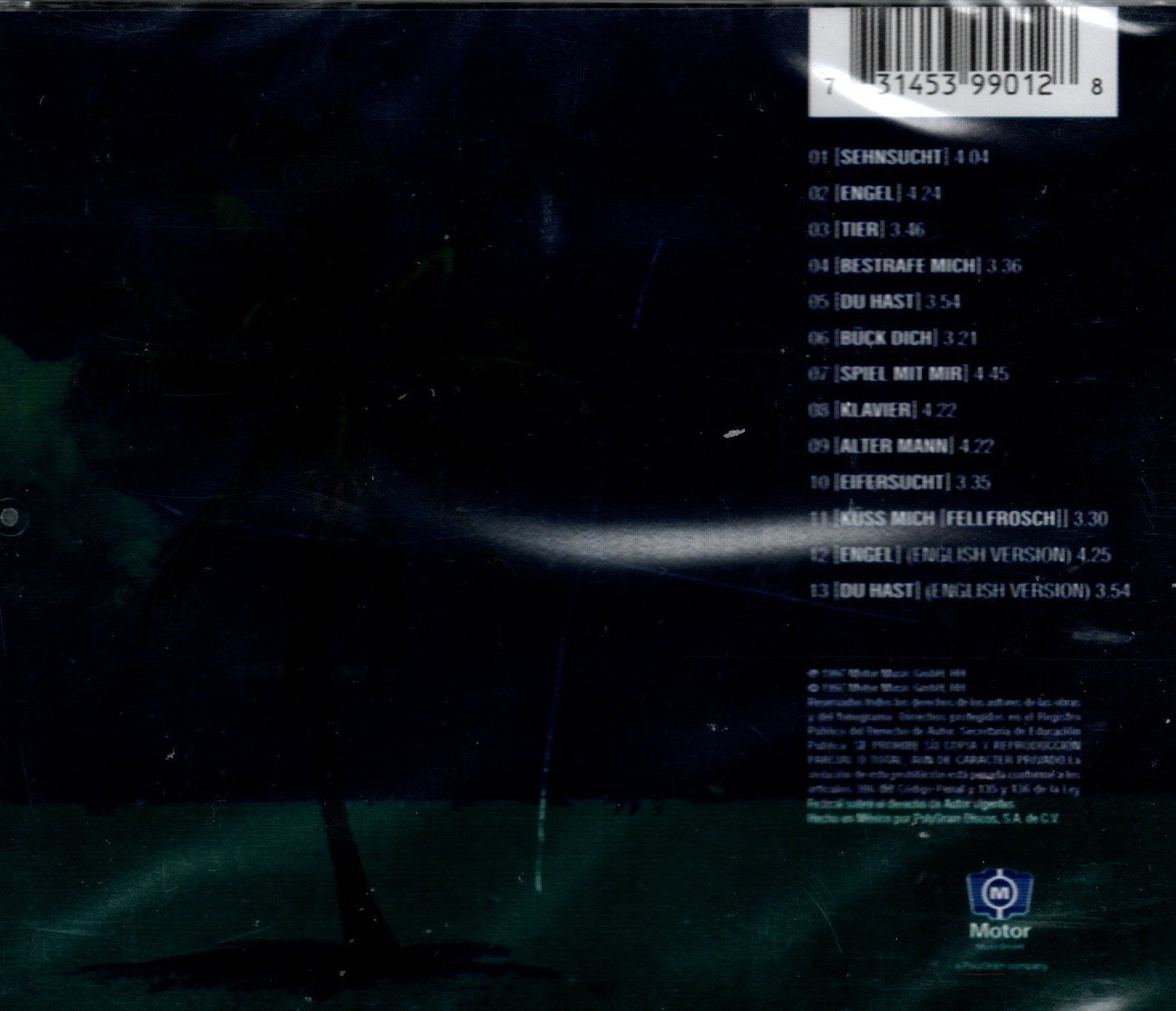 CD Rammstein – Sehnsucht