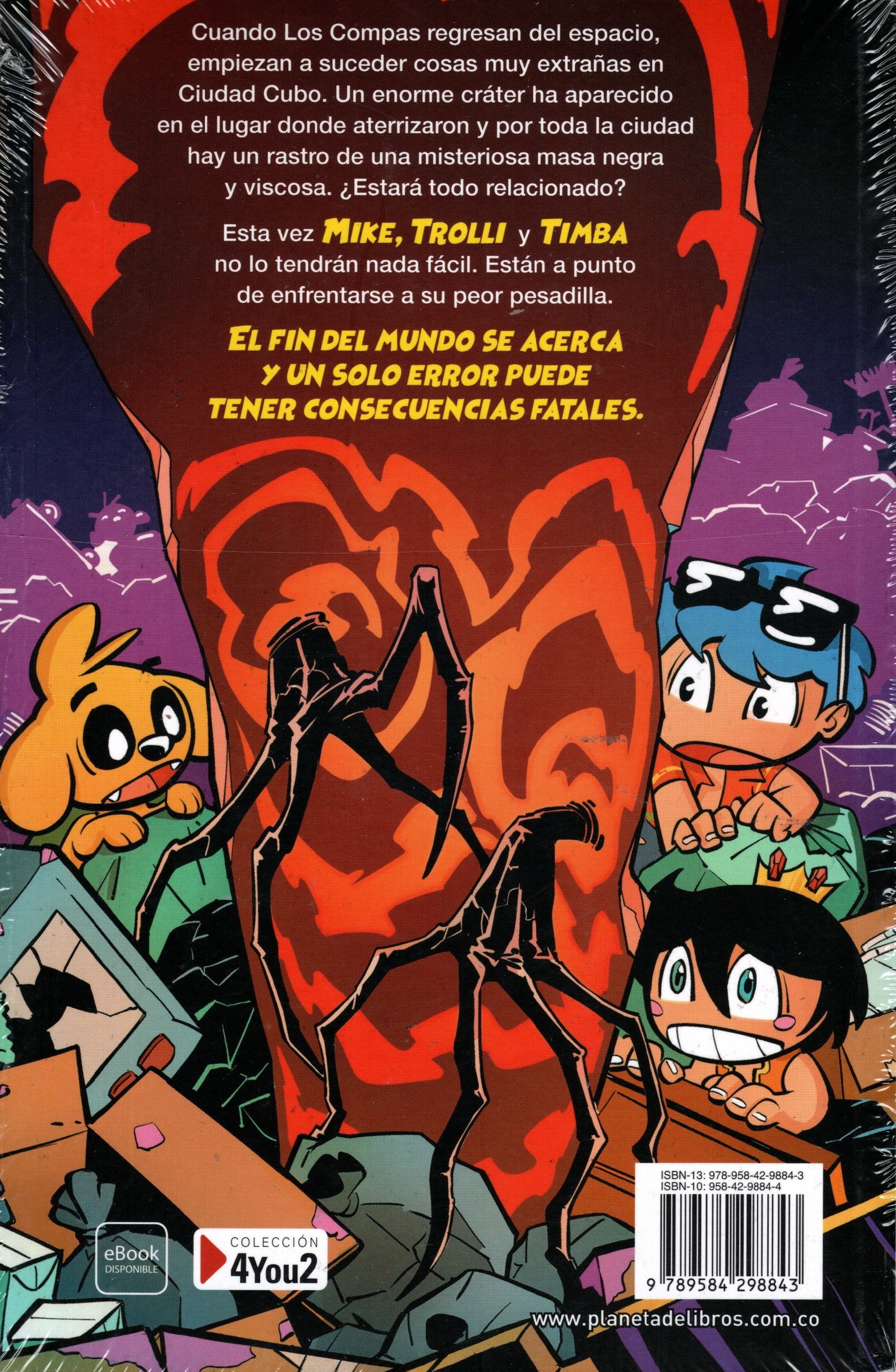 Libro Mikecrack, El Trollino, Timba vk - Los Compas y la Entidad.exe