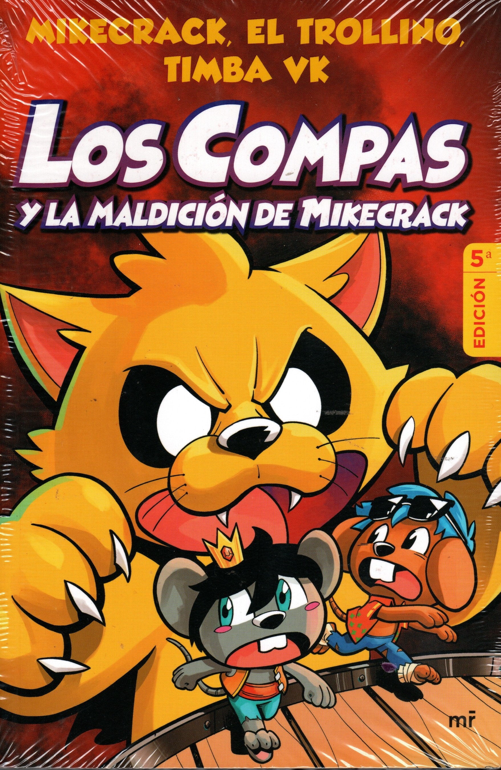 Libro Mikecrack, El Trollino, Timba vk - Los Compas y la maldición de Mikecrack