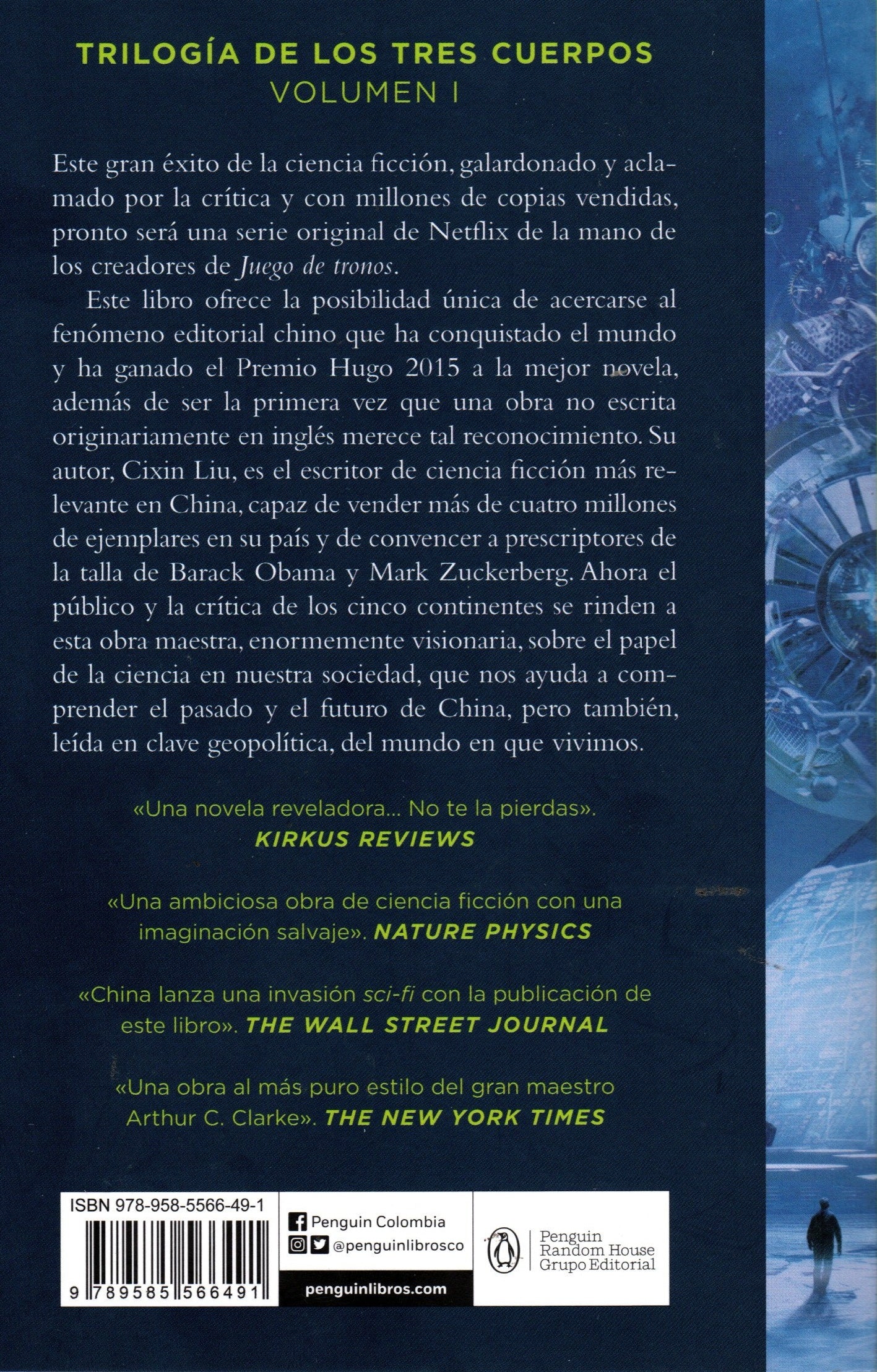 Libro Cixin Liu - El problema de los tres cuerpos