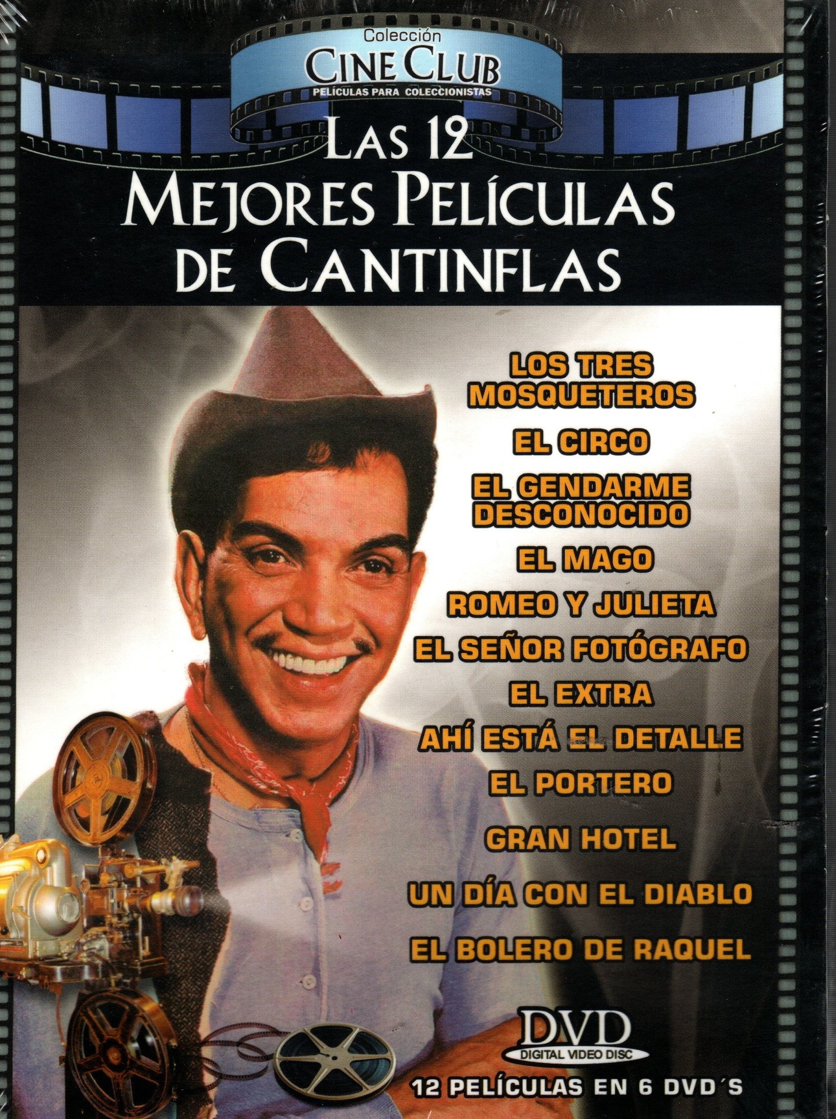 DVD Las 12 Mejores Películas De Cantinflas