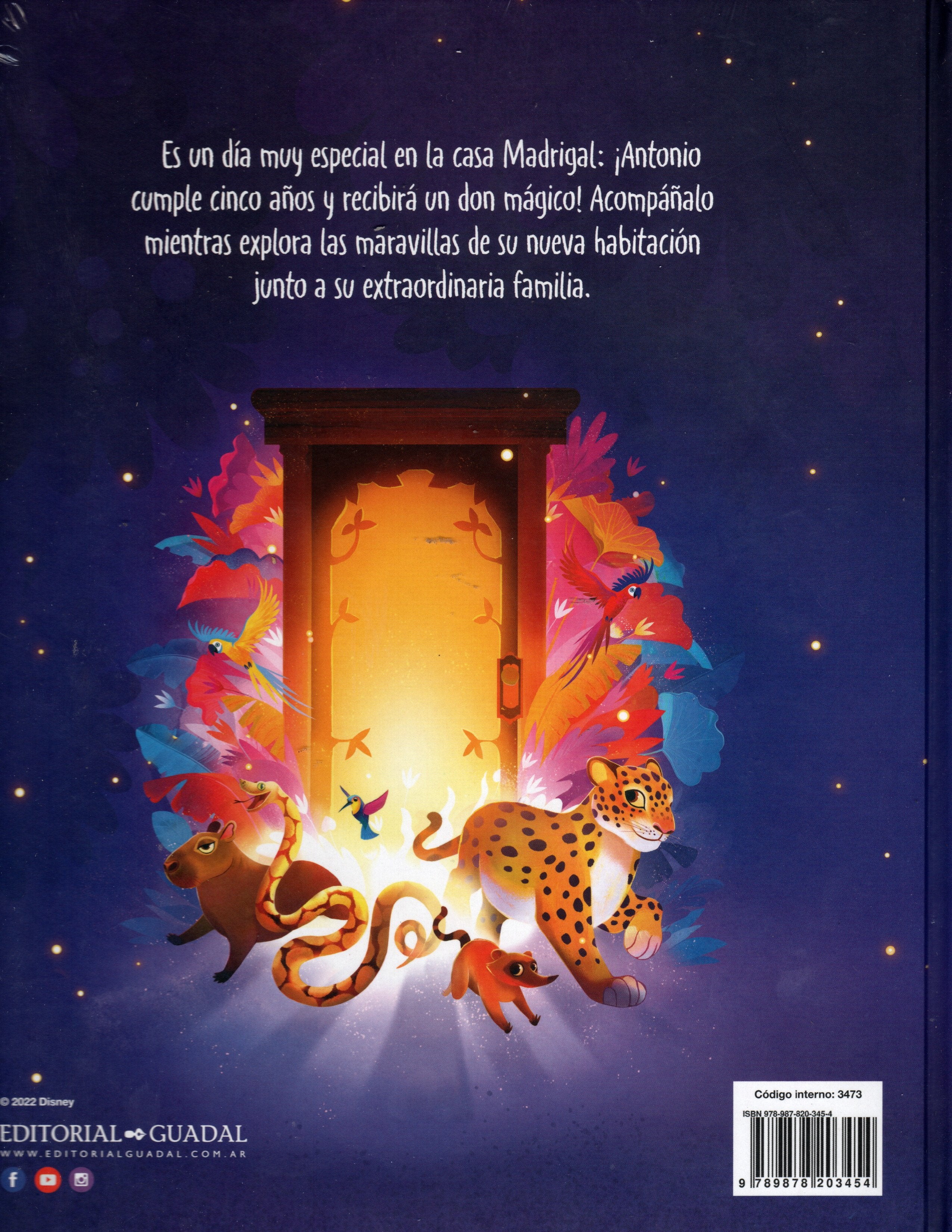 Libro El Cumpleaños de Antonio Encanto Fiesta En La Jungla