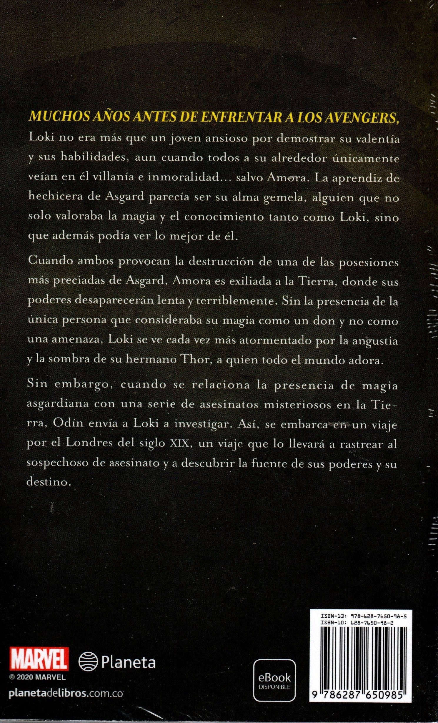 Libro Mackenzi Lee - Loki. Donde La Malicia Yace