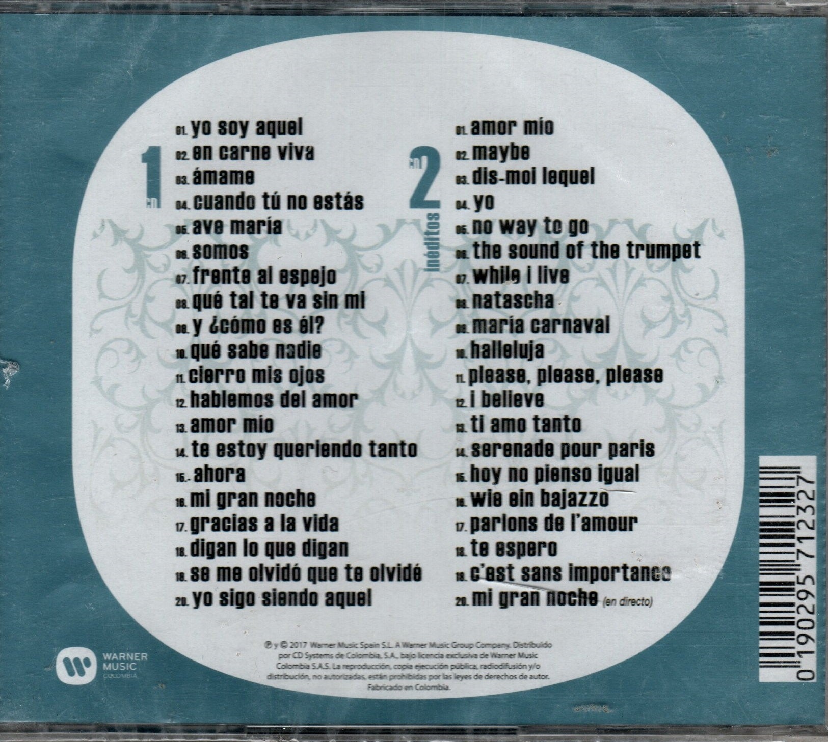 CDx2 Raphael - Una Vida De Canciones