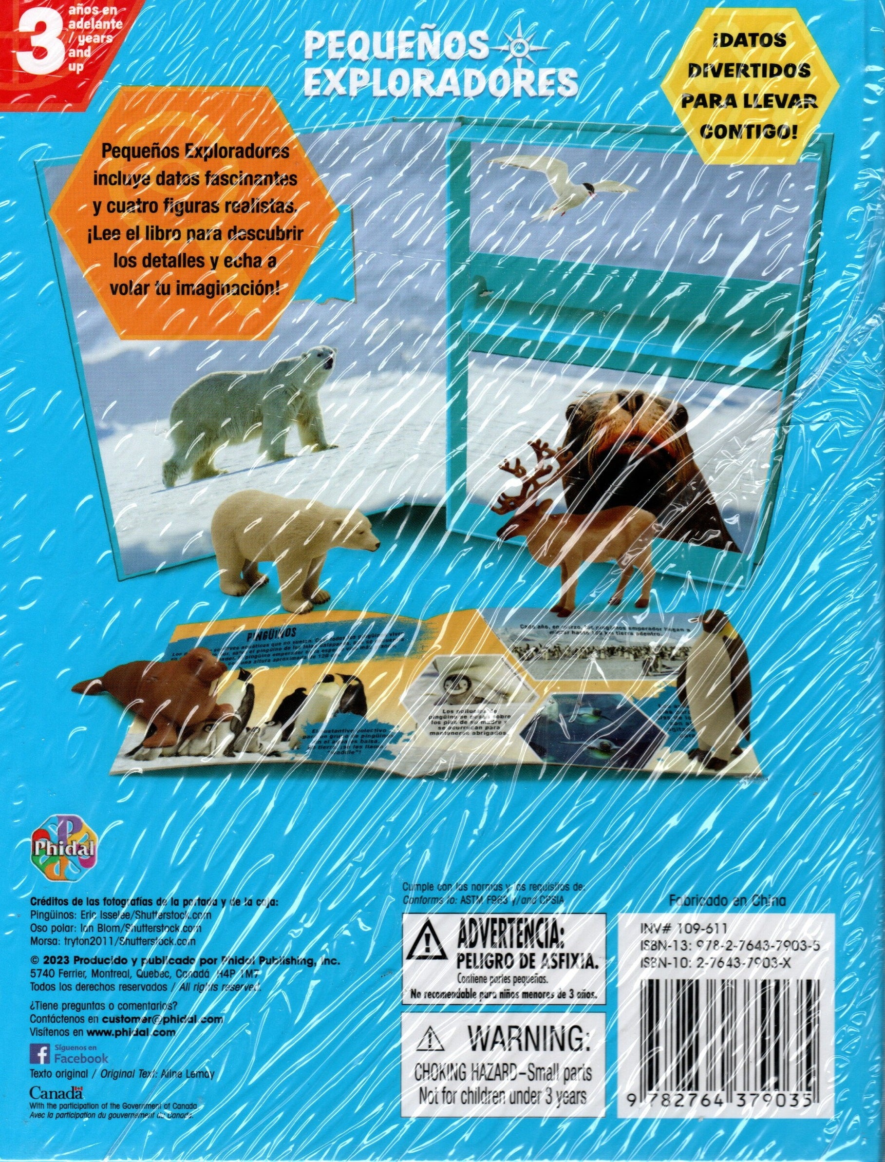 Libros pequeños exploradores - animales polares