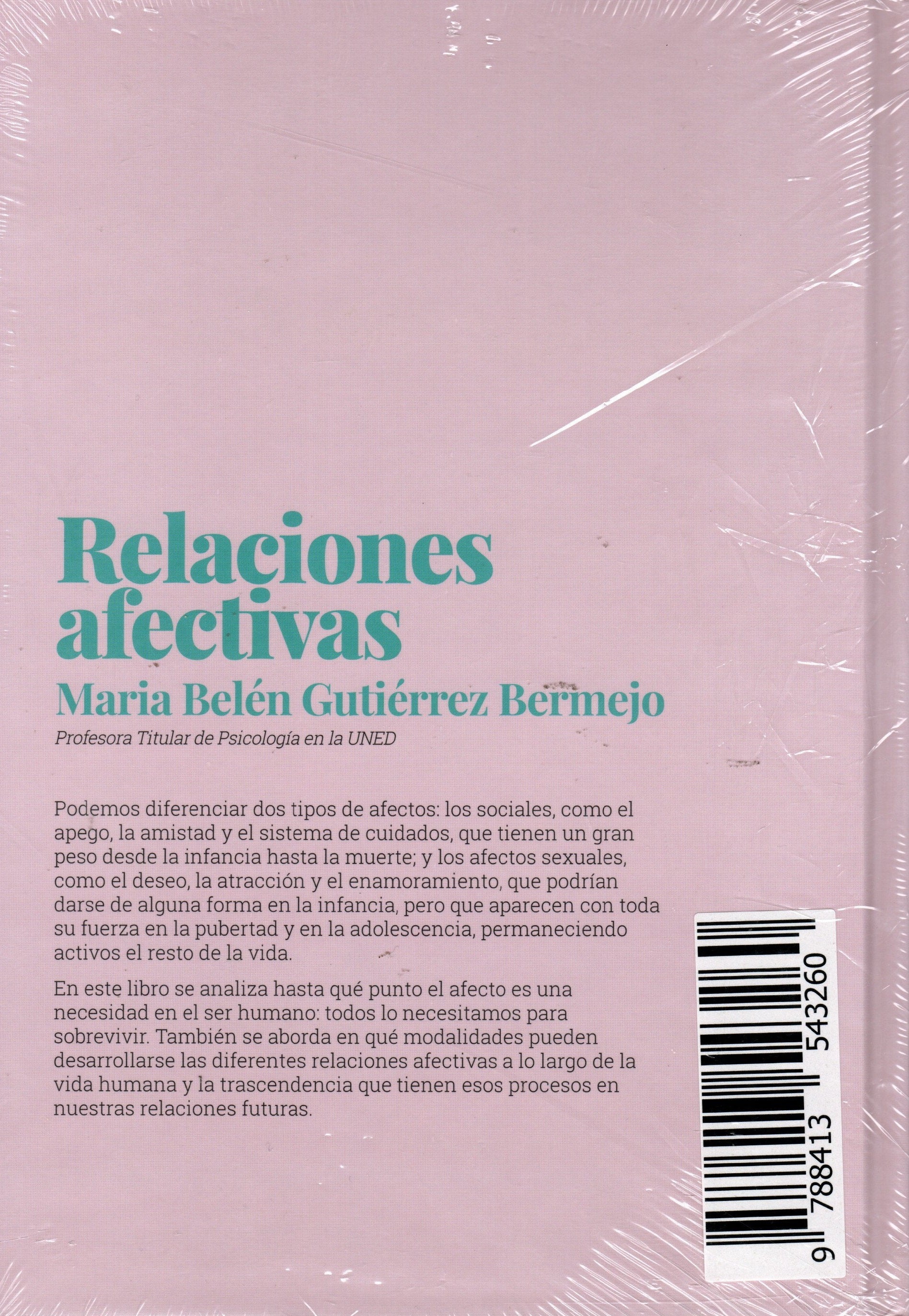 Libro Maria Belén Gutiérrez Bermejo - Relaciones Afectivas Libro 7