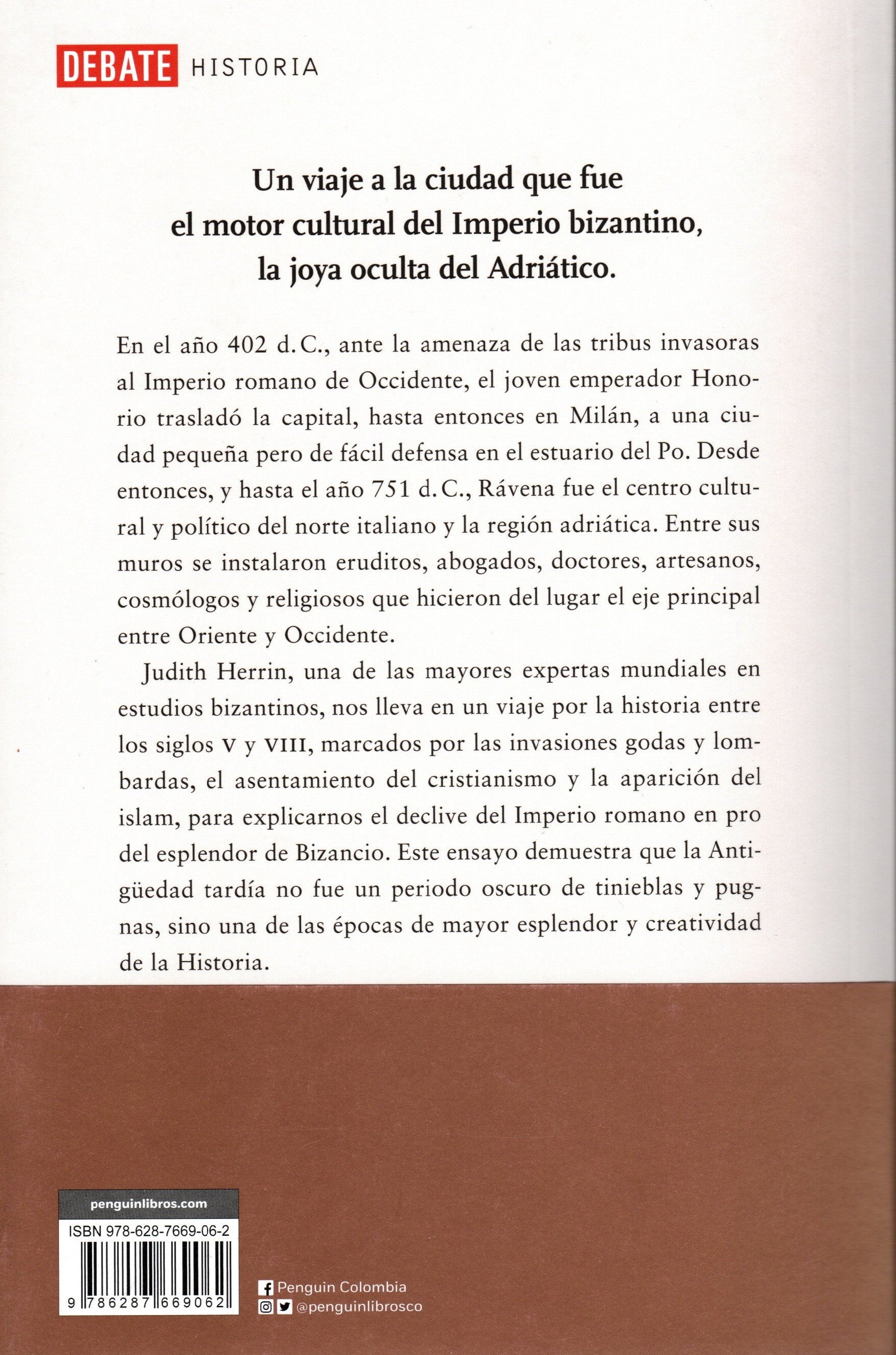 Libro Judith Herrin - Rávena