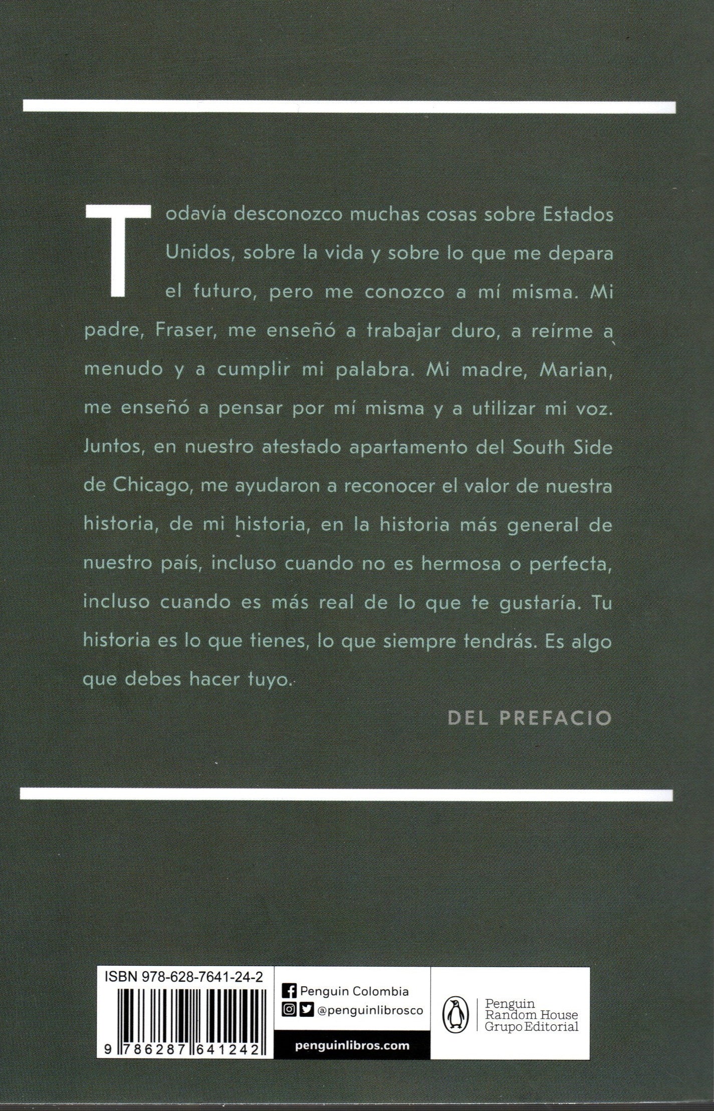 Libro Michelle Obama - Mi Historia