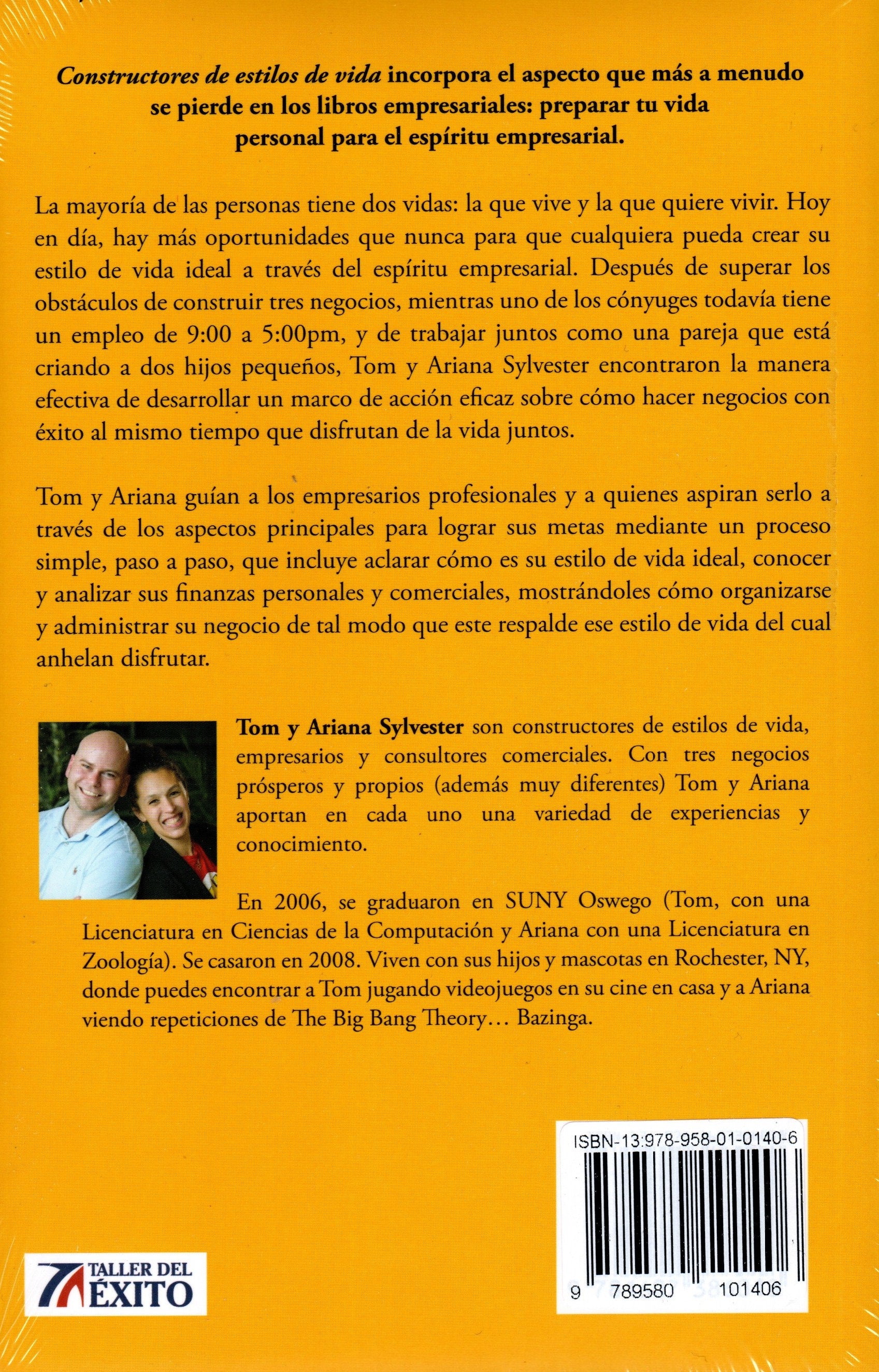 Libro Tom y Ariana Sylvester - Constructores de estilos de vida