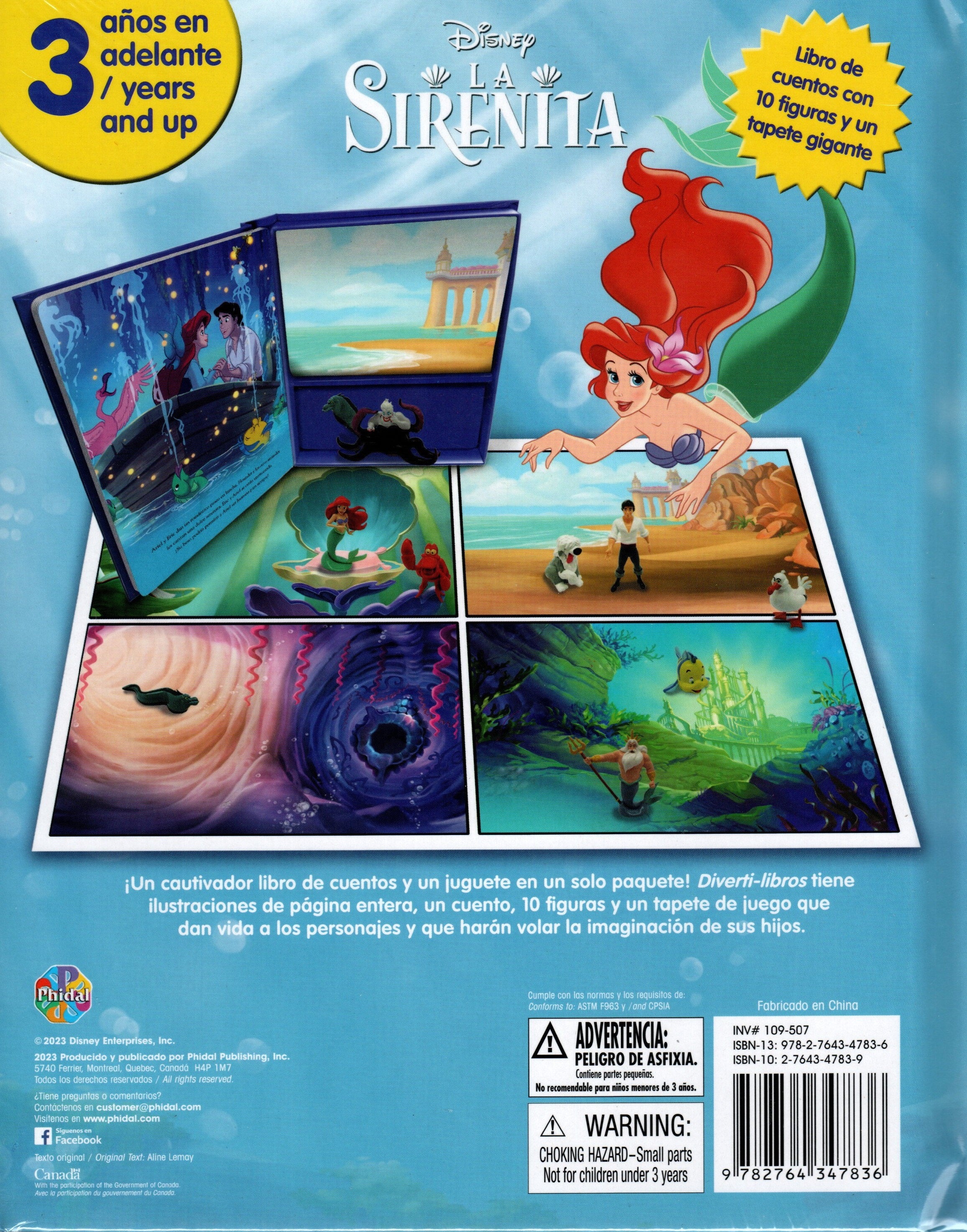 Libro La Sirenita Diverti-libros