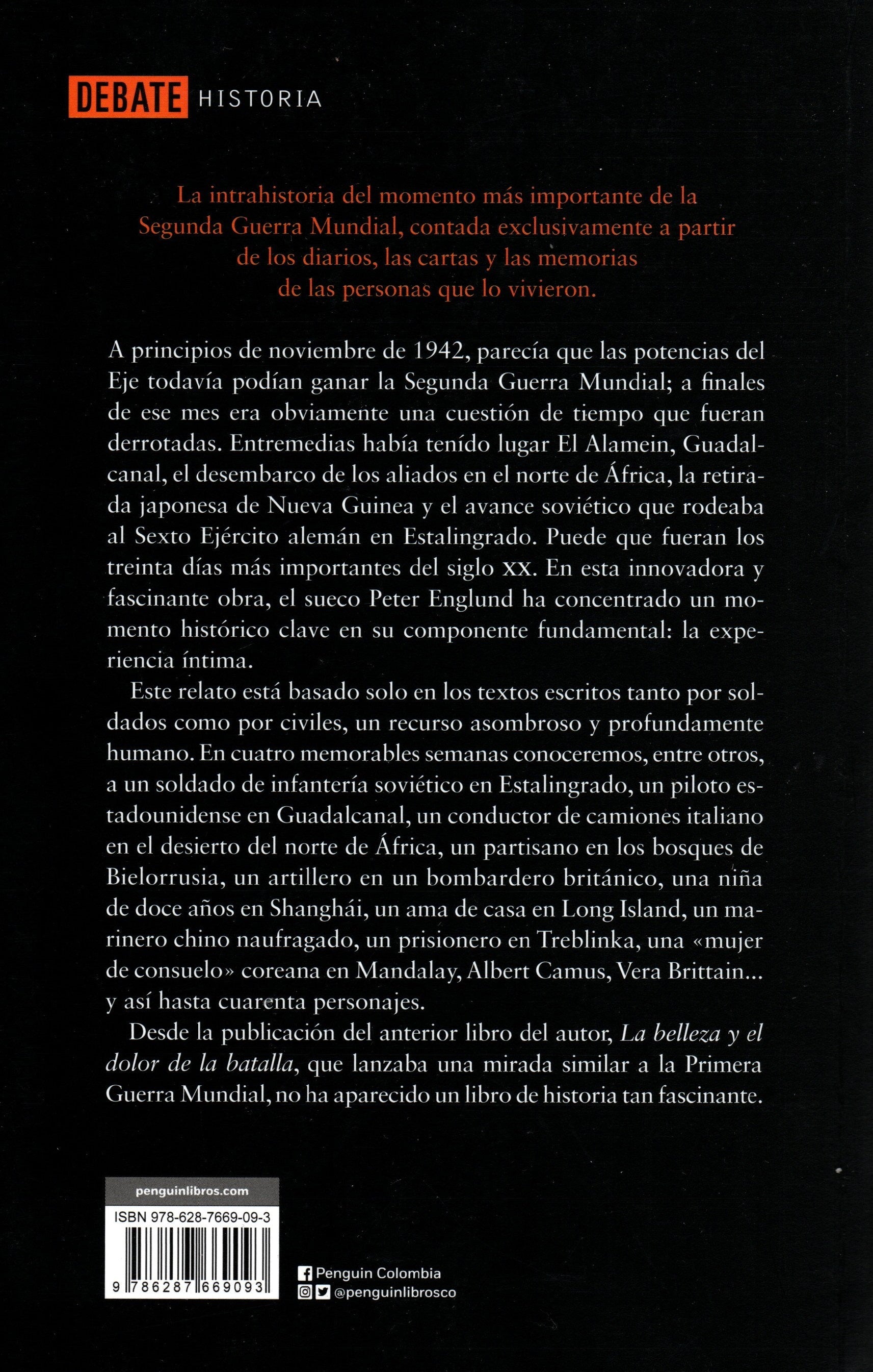 Libro Peter Englund - Noviembre 1942