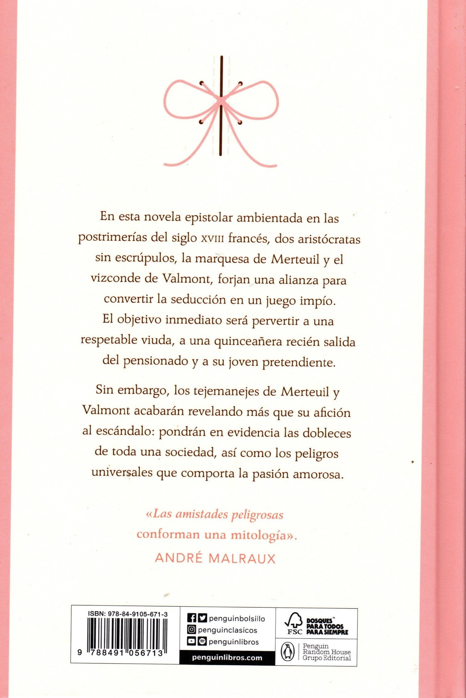 Libro Pierre Choderlos de Laclos - Las amistades peligrosas