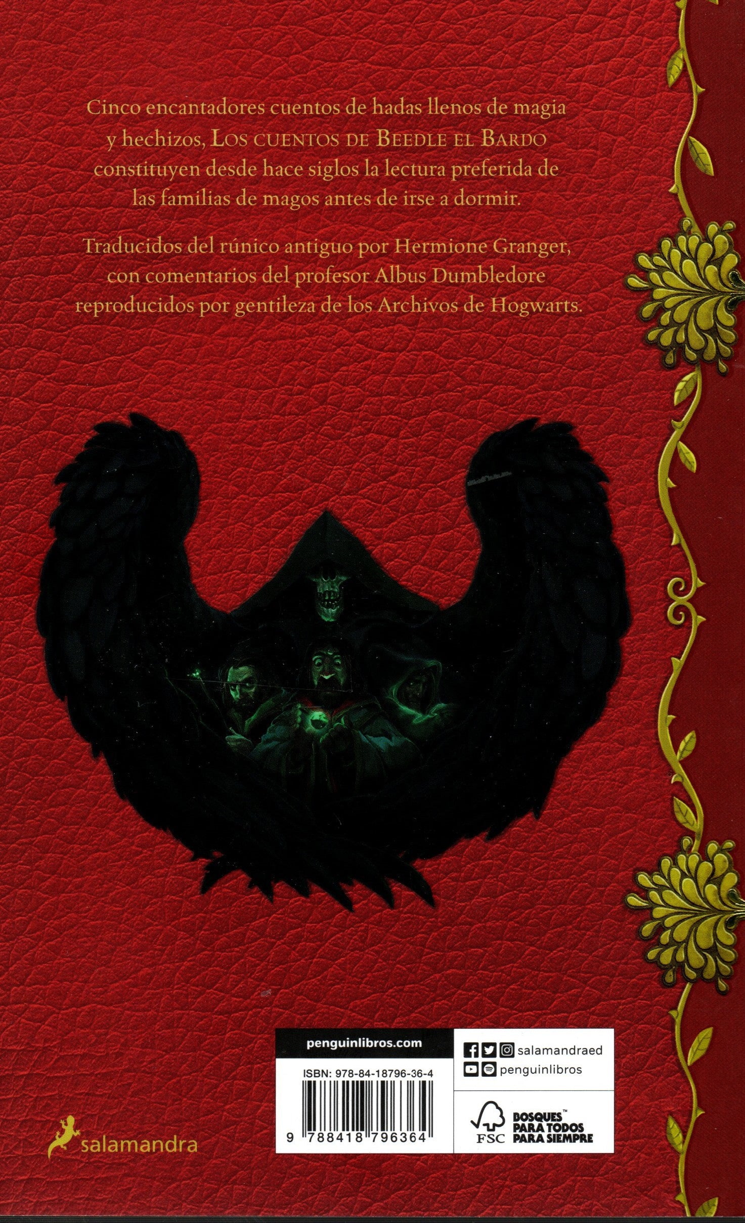 Libro J.K. Rowling - Los cuentos de Beedle el bardo (Un libro de la biblioteca de Hogwarts)