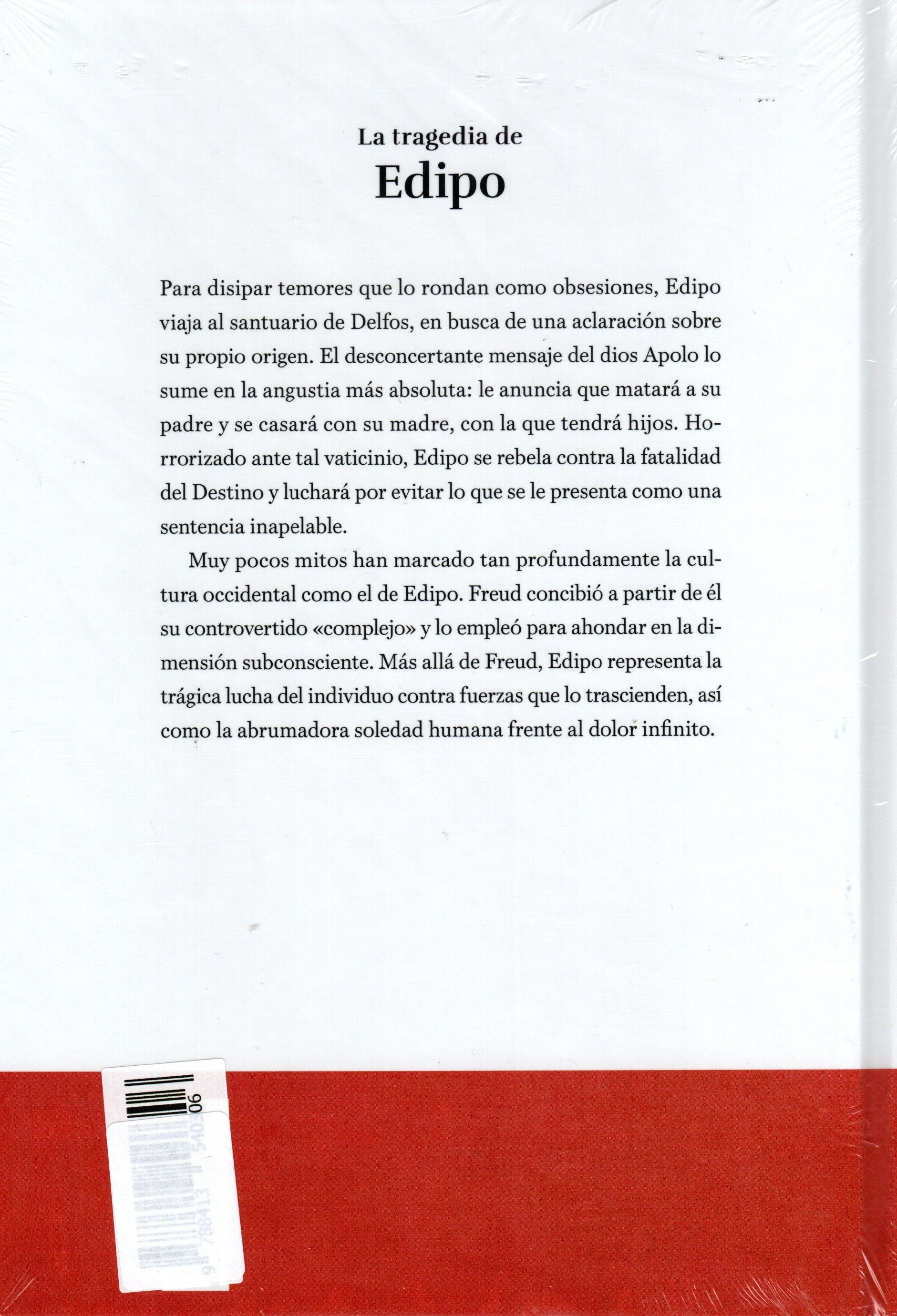 Libro colección mitología clásica - La Tragedia De Edipo libro 17