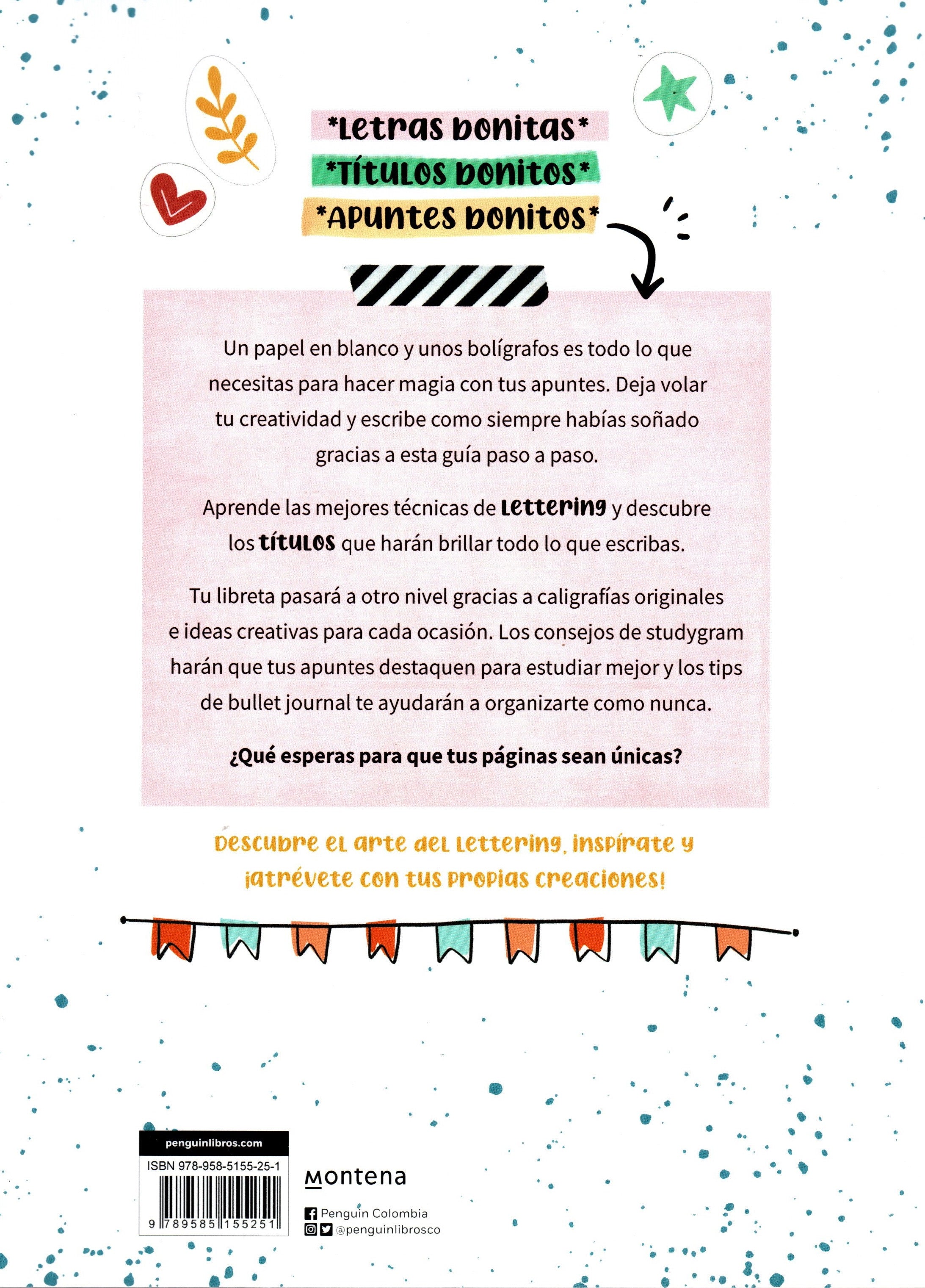 Libro Karla’s Notes - Apuntes bonitos: guía paso a paso de lettering, studygram y bullet journal