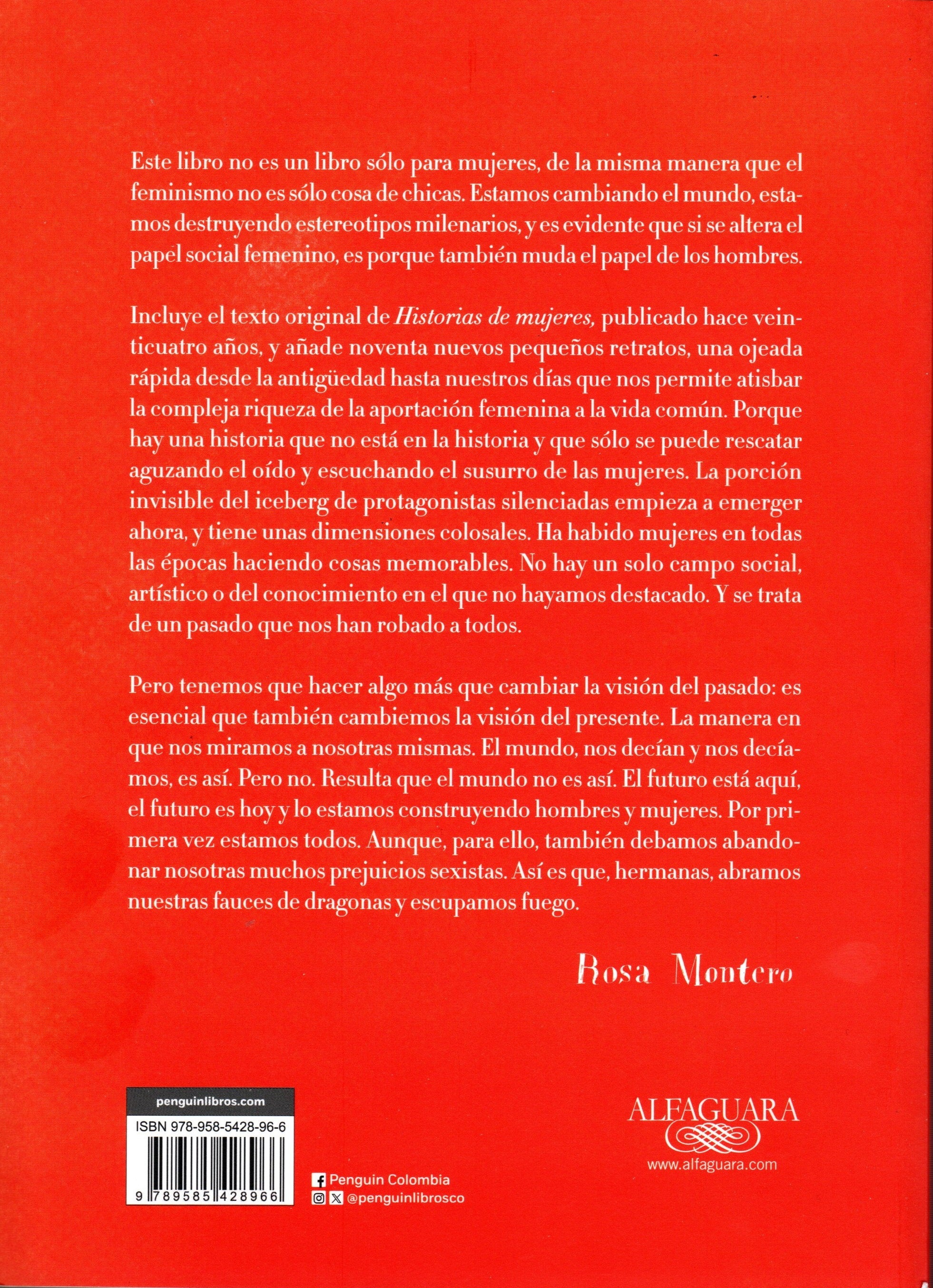 Libro Rosa Montero - Nosotras
