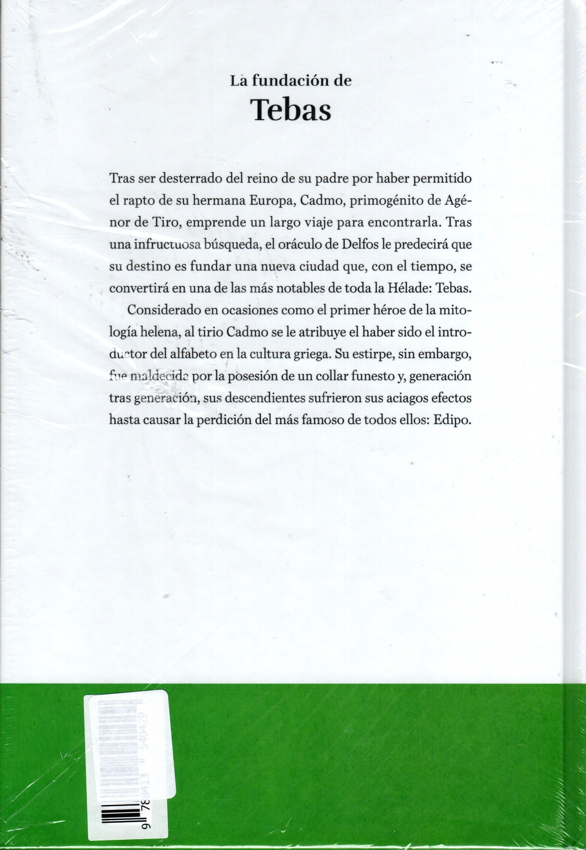 Libro La fundación de Tebas Libro 24