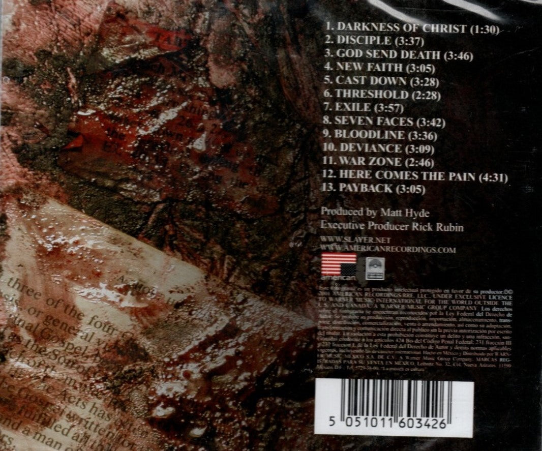 CD Slayer – God Hates Us All