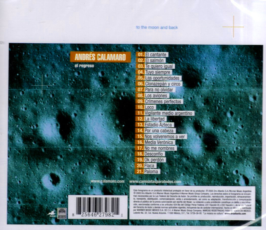 CD Andrés Calamaro – El Regreso