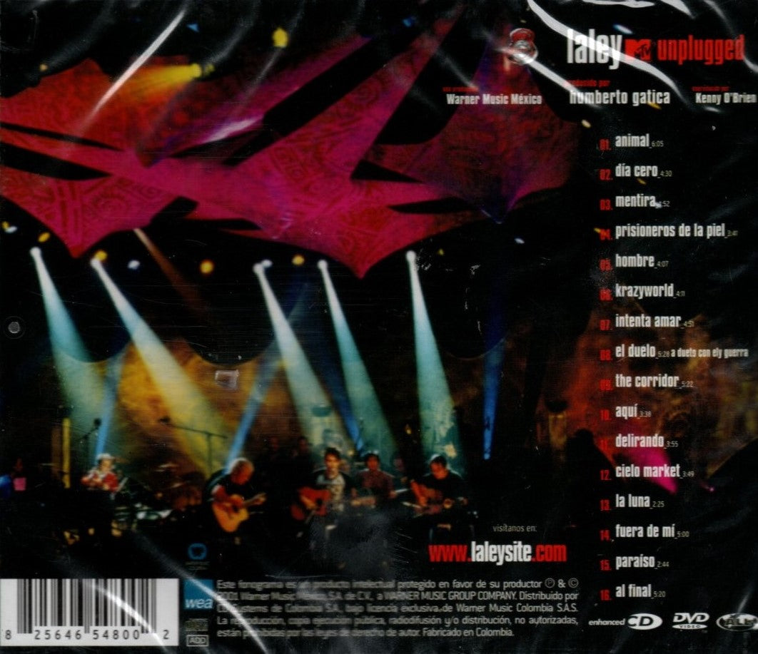 CD La Ley – MTV Unplugged
