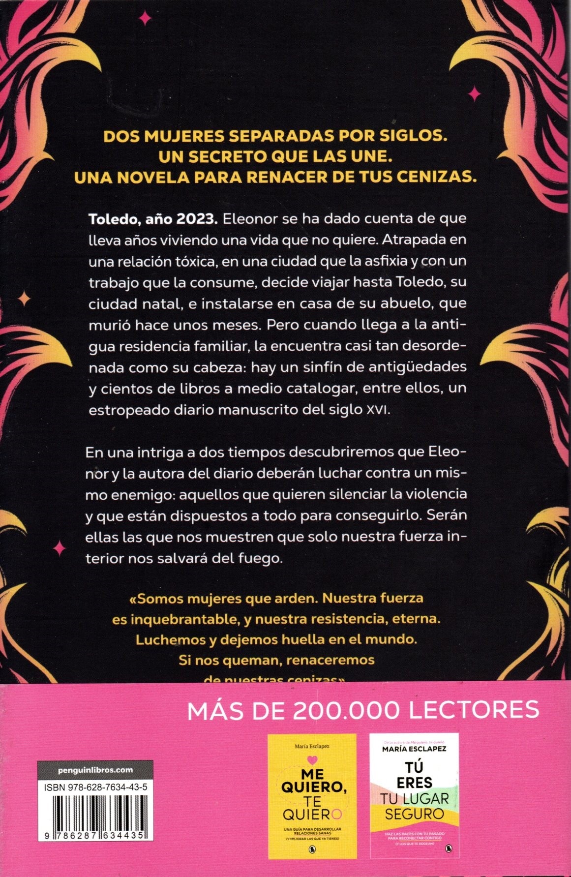 Libro María Esclapez - Mujeres que arden
