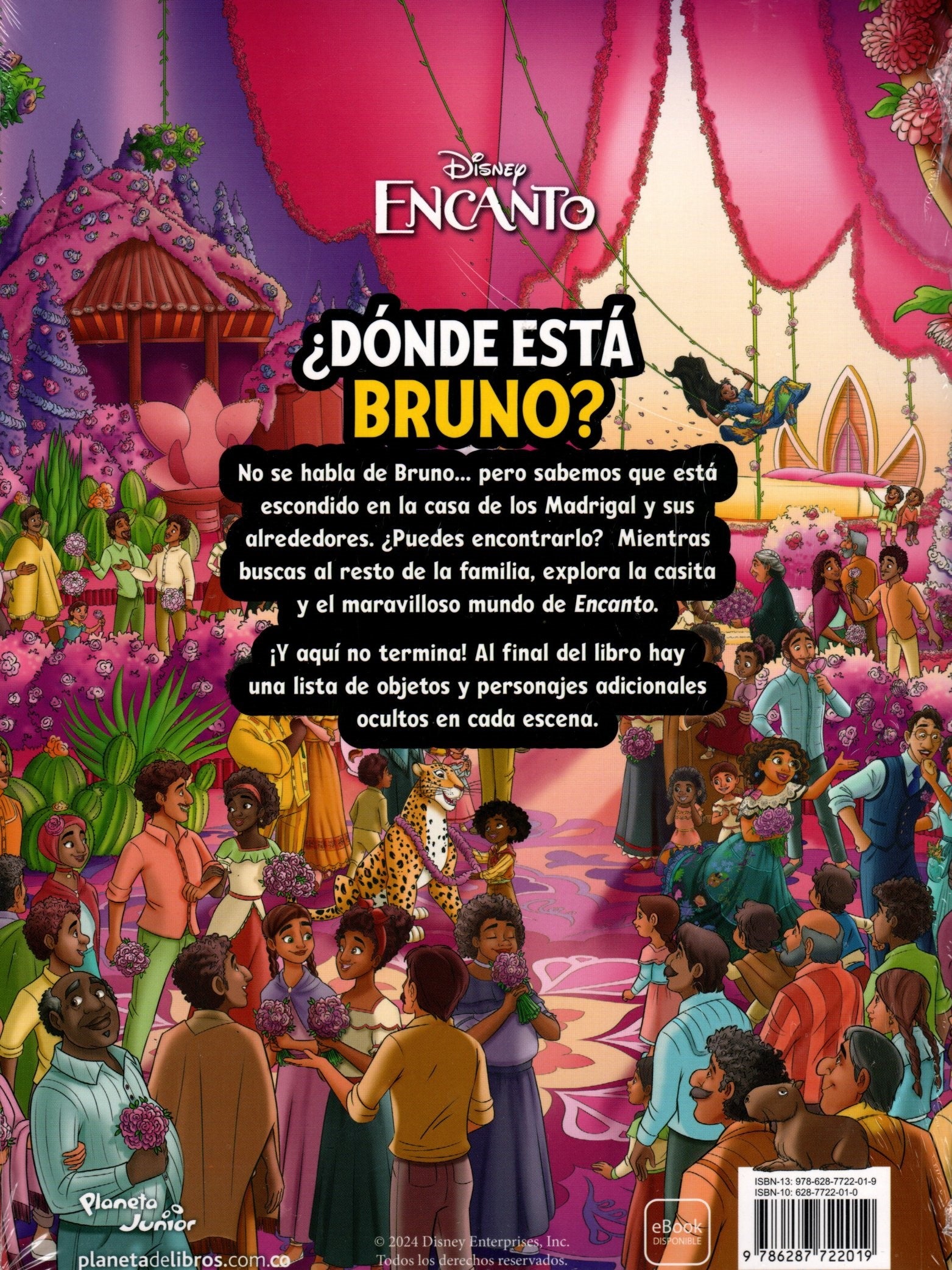 Libro Encanto -¿Dónde está Bruno?