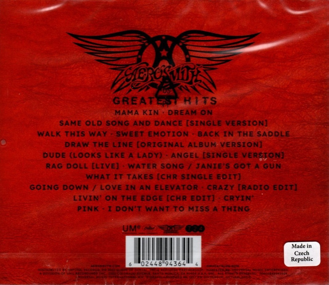 CD Aerosmith – The Ultimate Greatest Hits