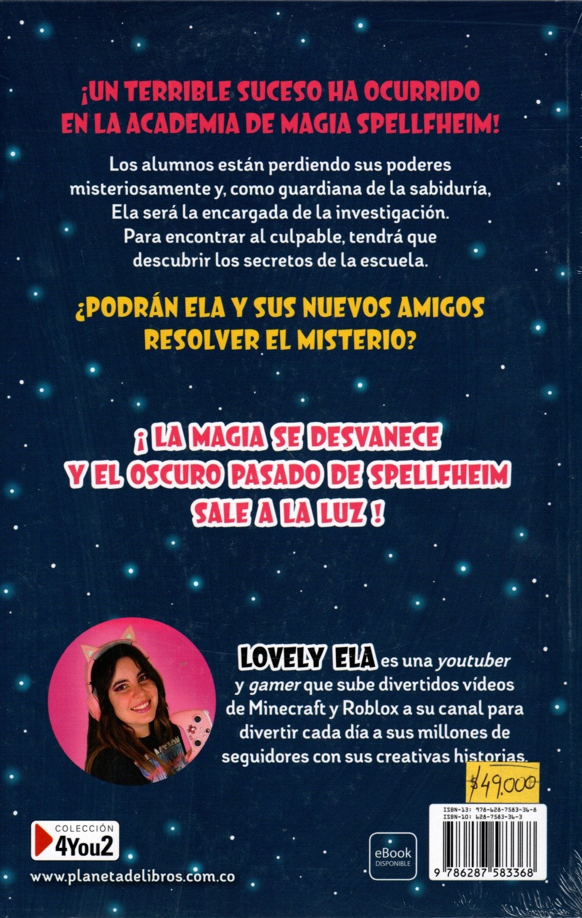 Libro Lovely Ela - Lovely Ela 2. Lovely Ela y la maldición de la academia de magia