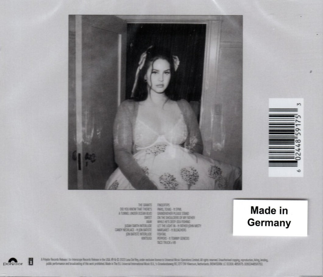 CD Lana Del Rey - Did You Know That There's A Tunnel Under Ocean Blvd