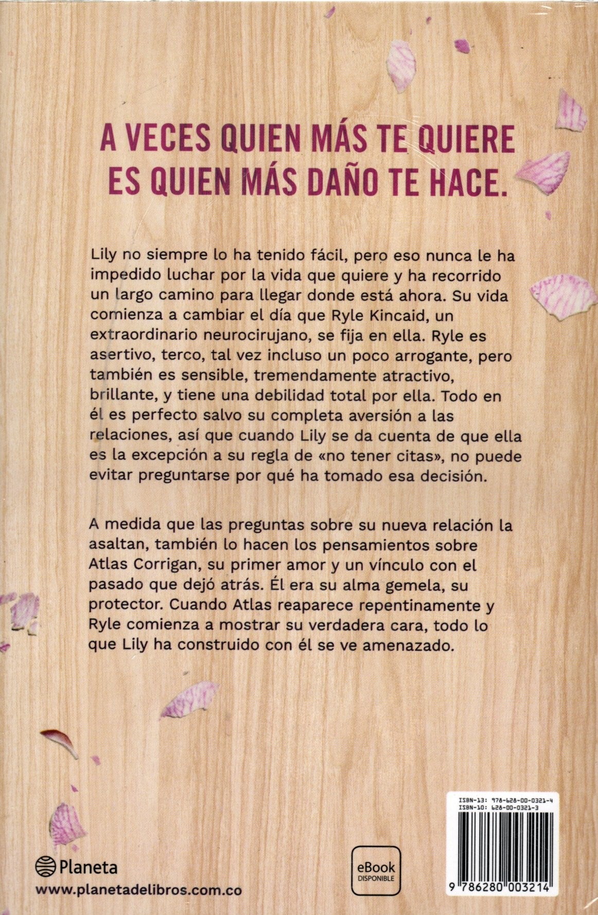 Libro Colleen Hoover - Romper el círculo (It Ends with Us)
