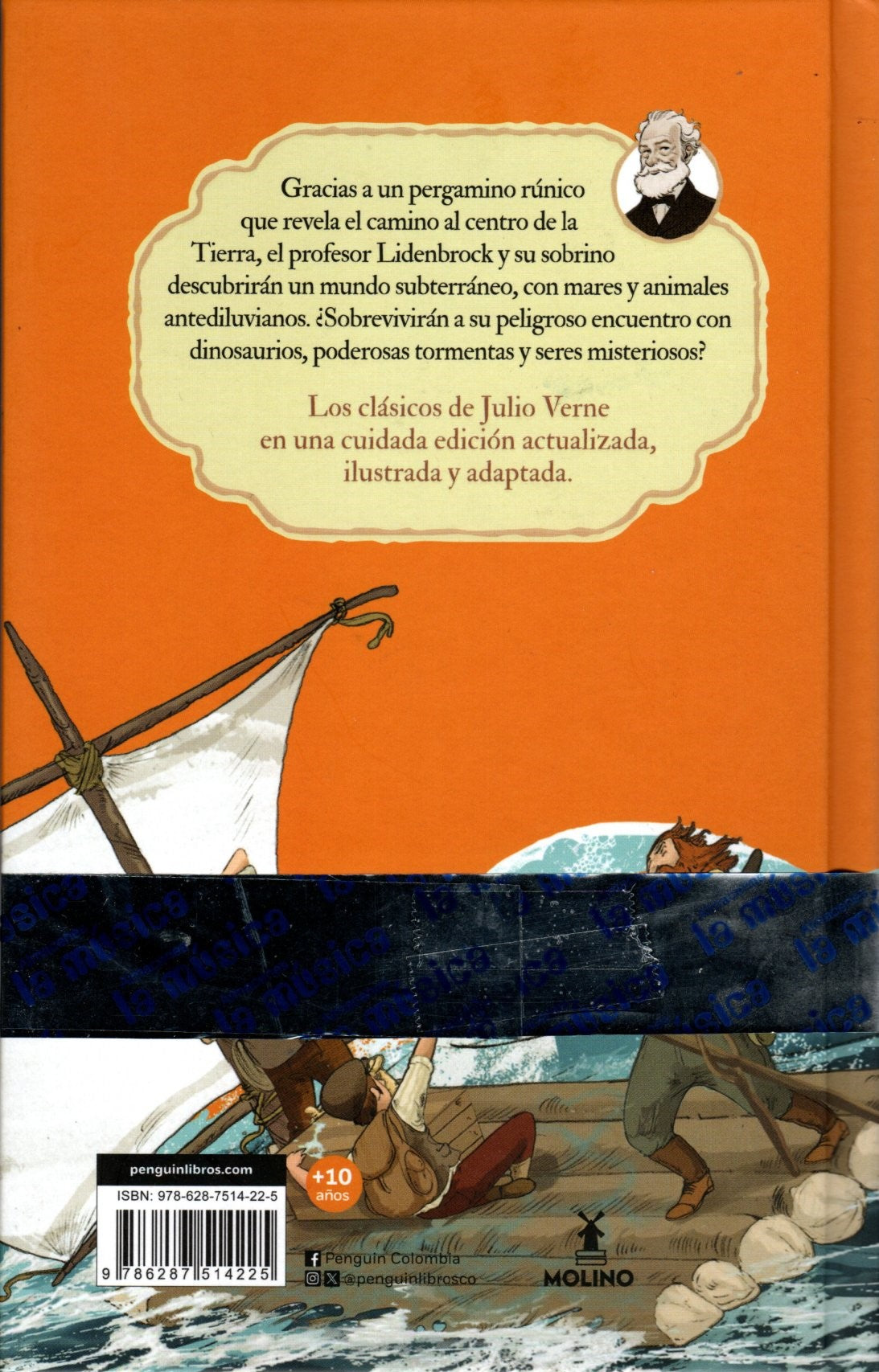 Libro Jules Verne - Viaje al centro de la tierra