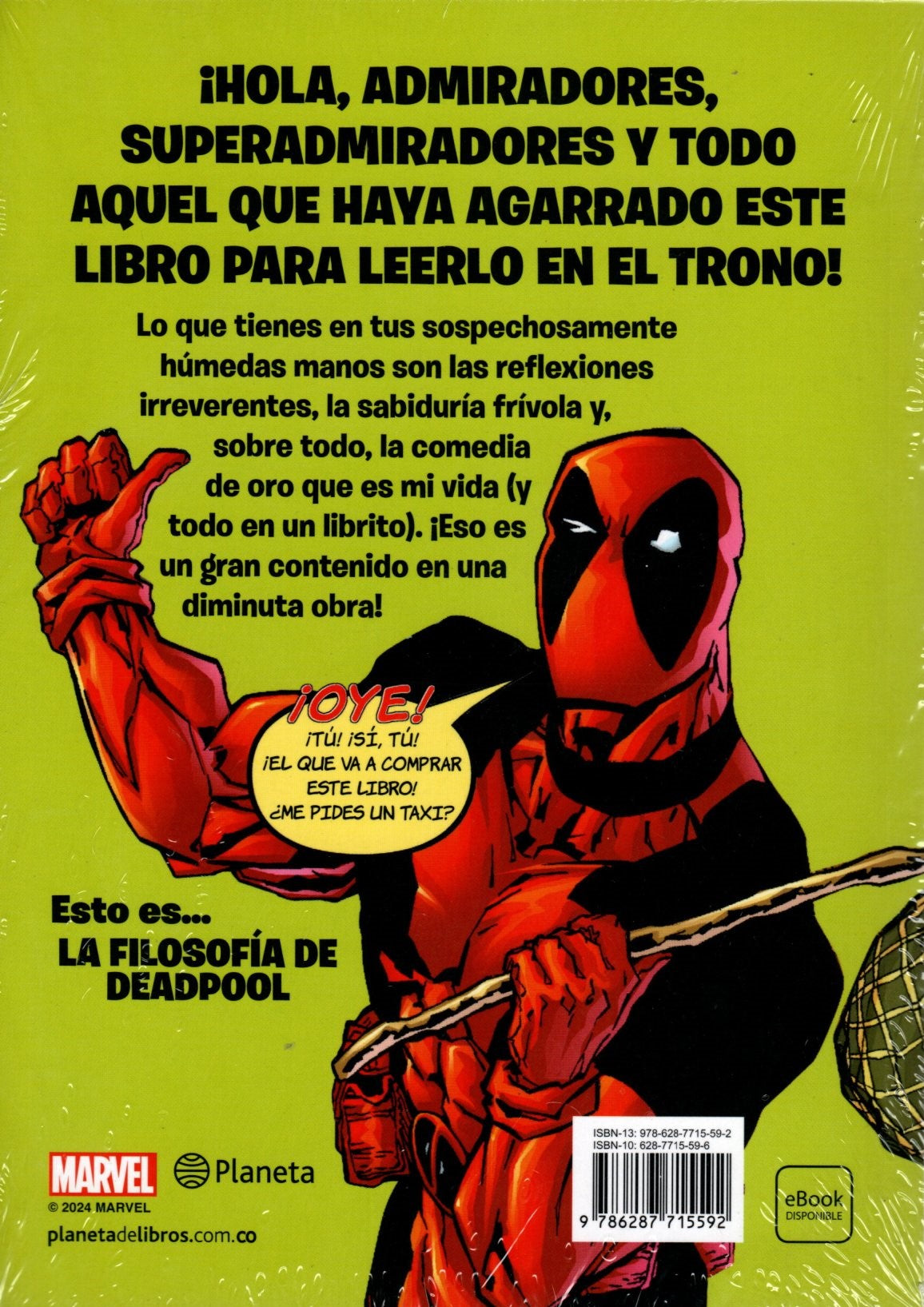 Libro Marvel - La filosofía de Deadpool