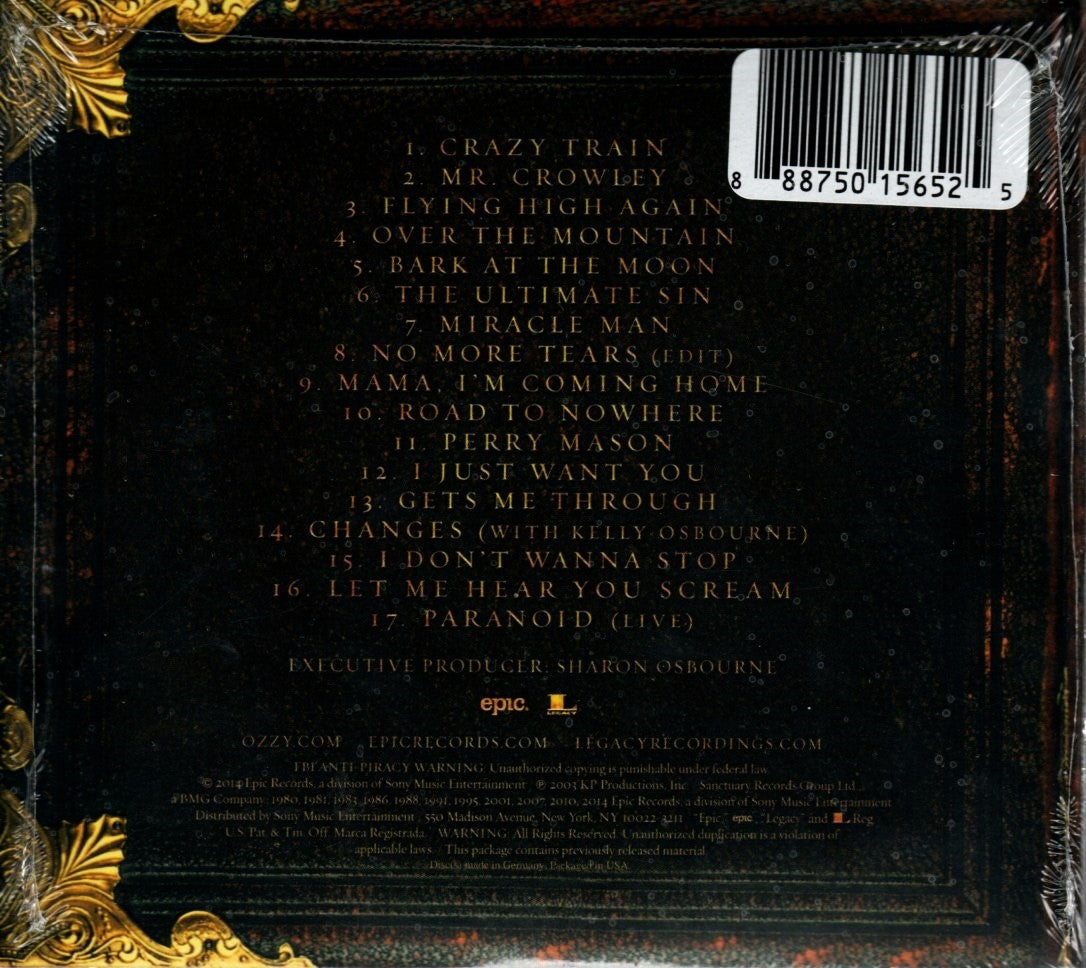 CD Ozzy Osbourne – Memoirs Of A Madman