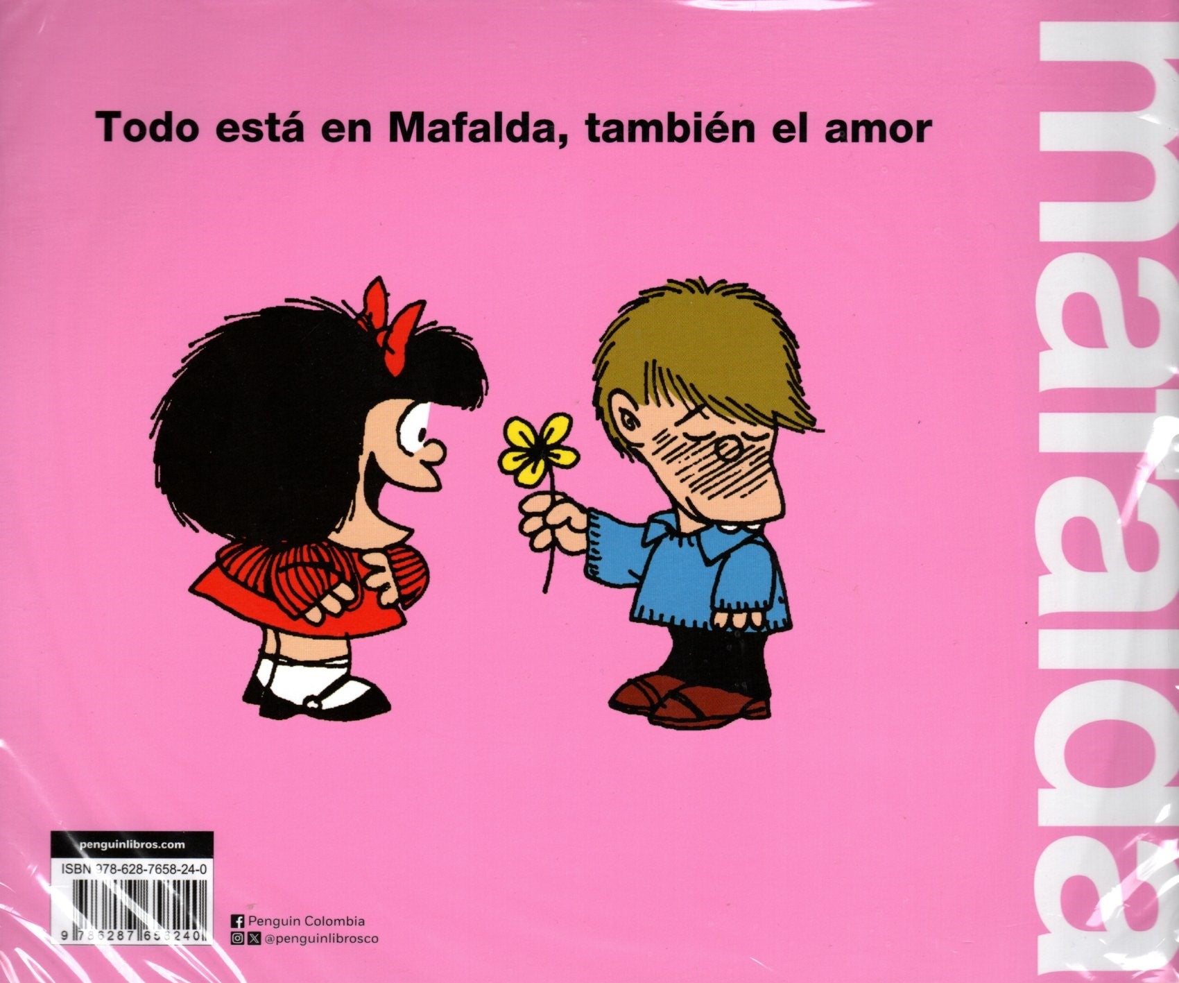 Libro Quino - El amor según Mafalda