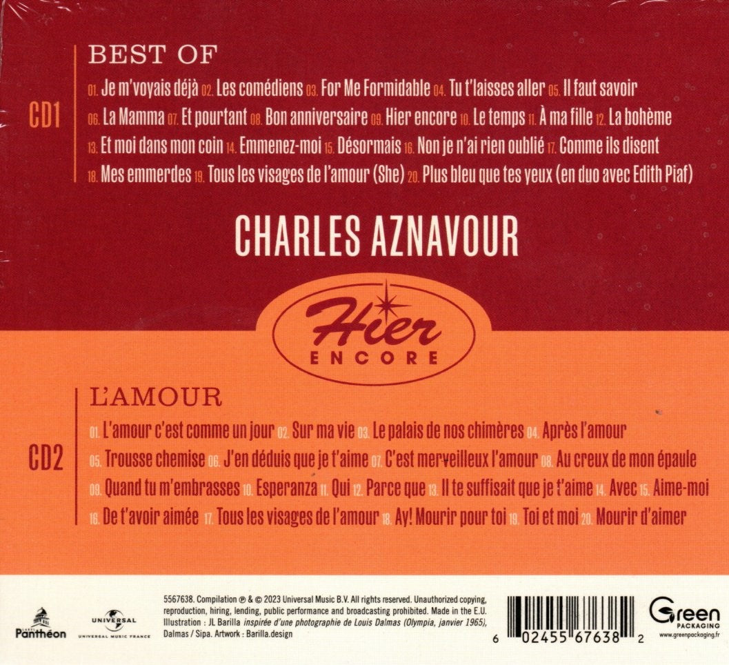 CDX2 Charles Aznavour – L'Amour