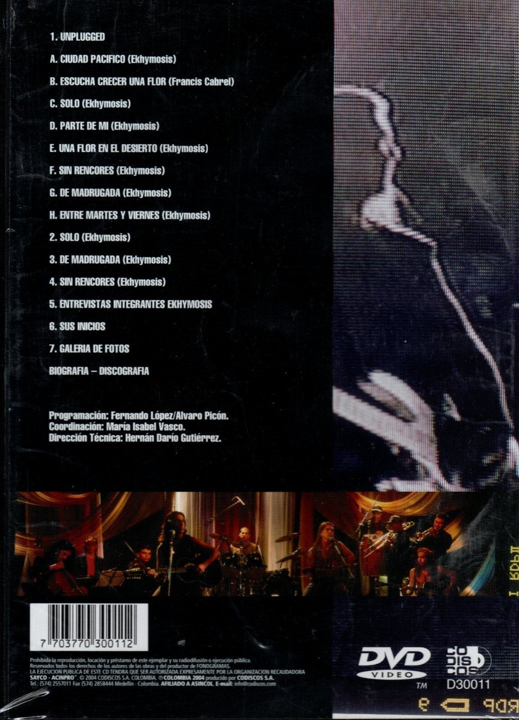 DVD Ekhymosis – Muy Nuestro