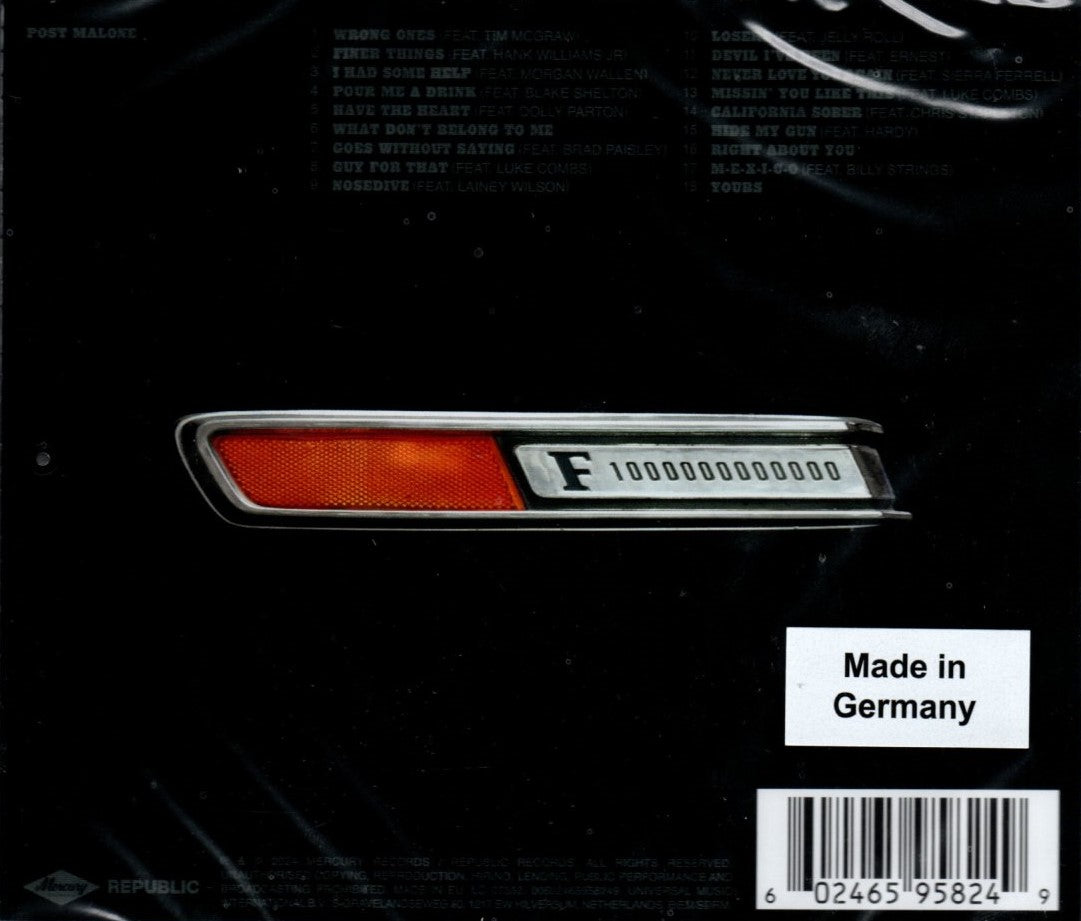 CD Post Malone – F-1 Trillion