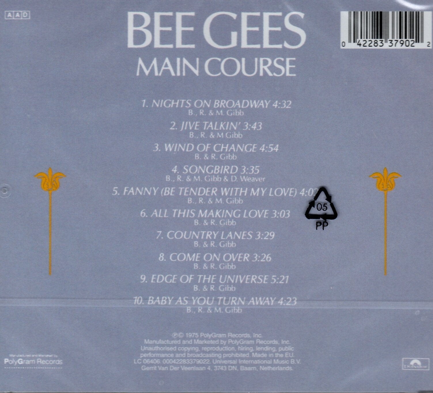 CD Bee Gees - Main Course