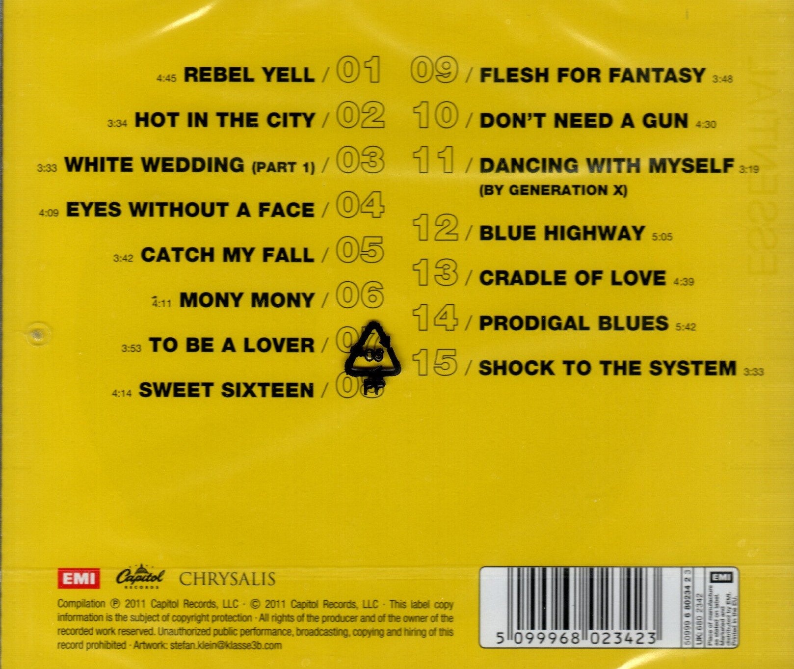 CD Billy Idol · Essential